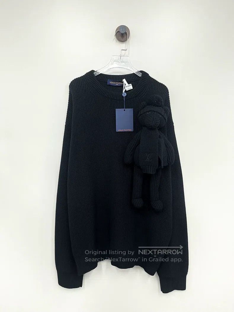Louis Vuitton Louis Vuitton Black doll knit sweater Size US L / EU 52-54 / 3 - 1 Thumbnail