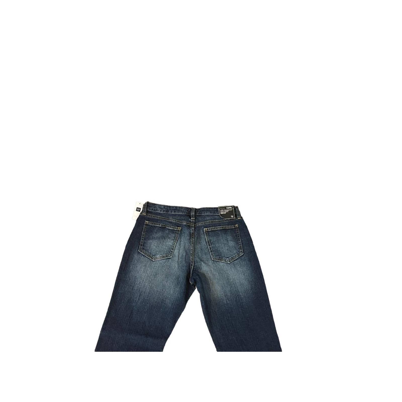 Gap Gap Curvy Straight Fit Womens Jeans Size 10 NWT Size 30" / US 8 / IT 44 - 4 Thumbnail