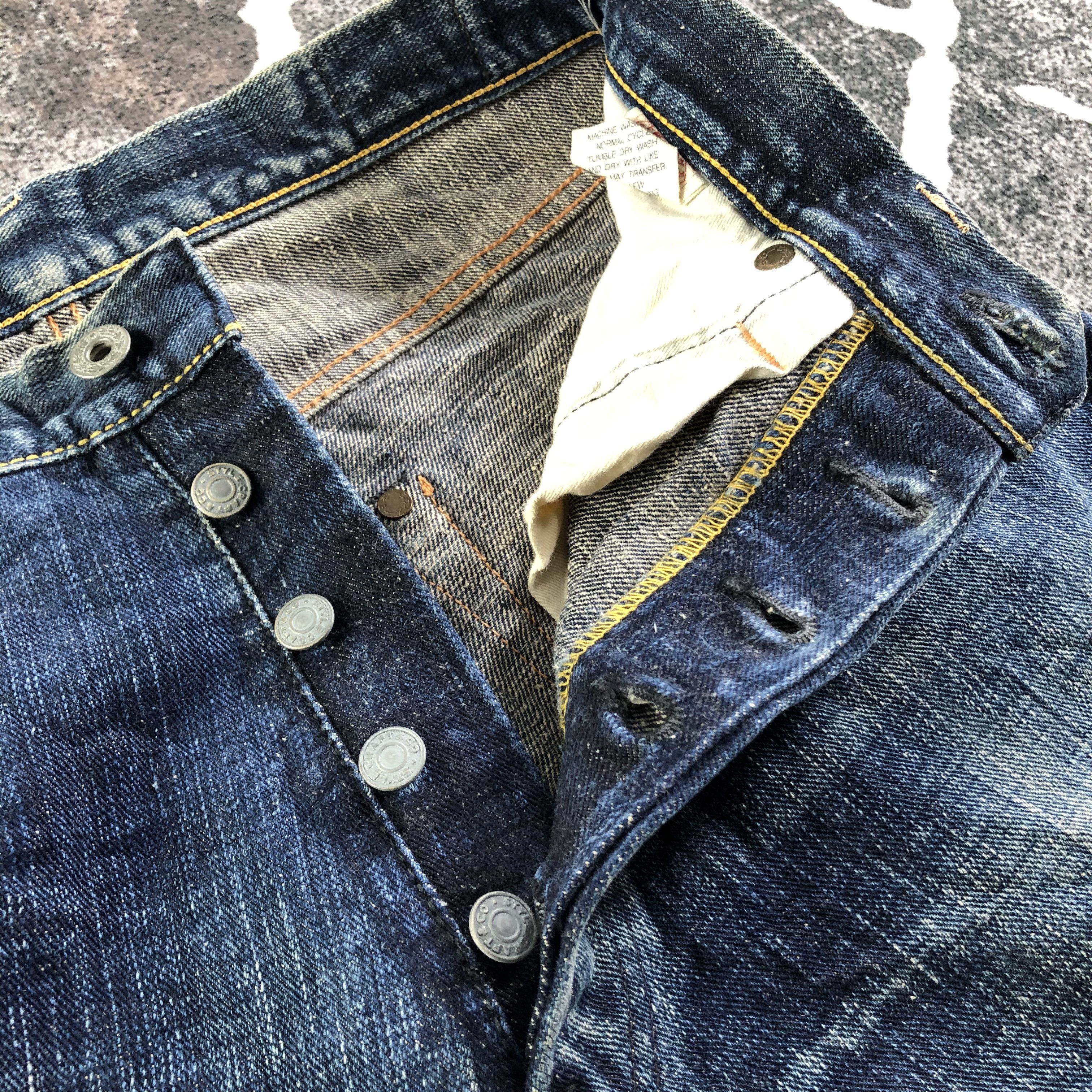 Vintage Evisu Yamane Selvedge Jeans Redline Denim KJ3042