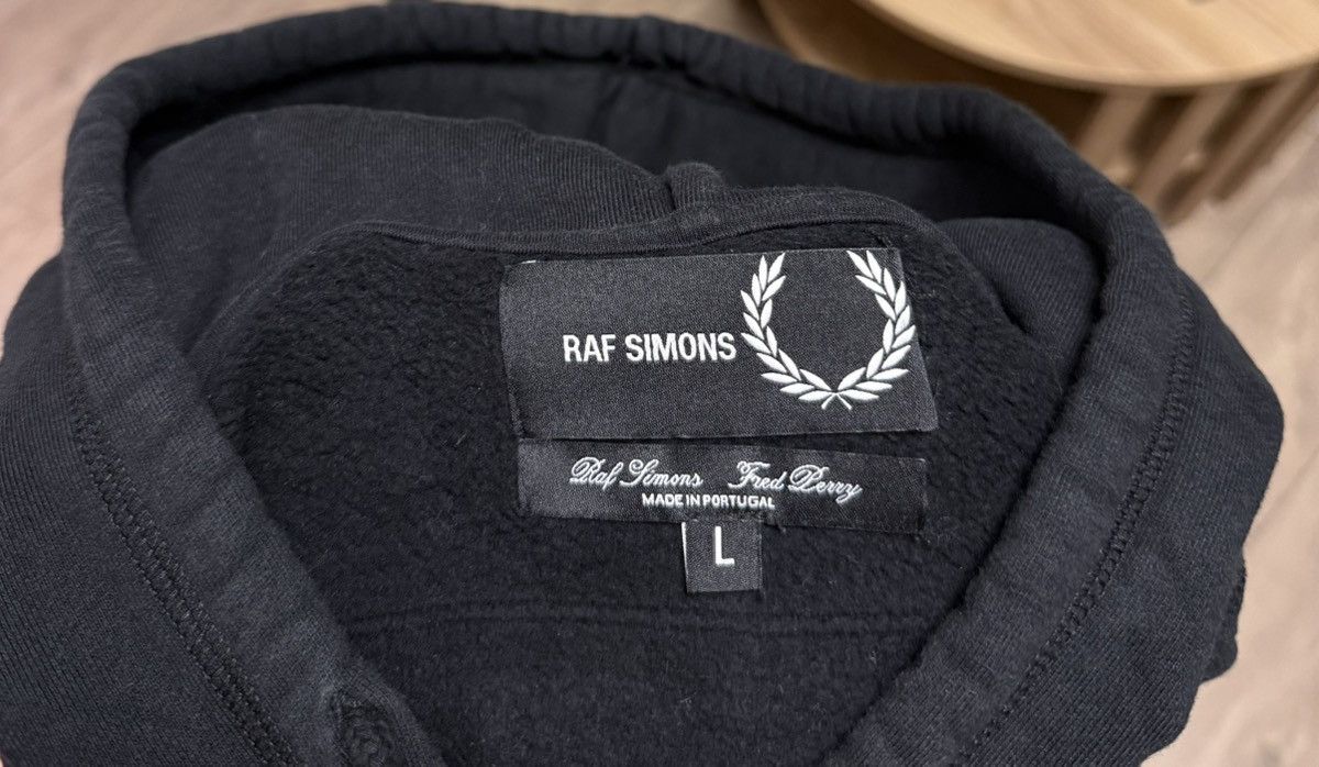 Fred Perry × Raf Simons Raf Simons x Fred Perry Patch Hoodie AW20 Size US L / EU 52-54 / 3 - 15 Thumbnail
