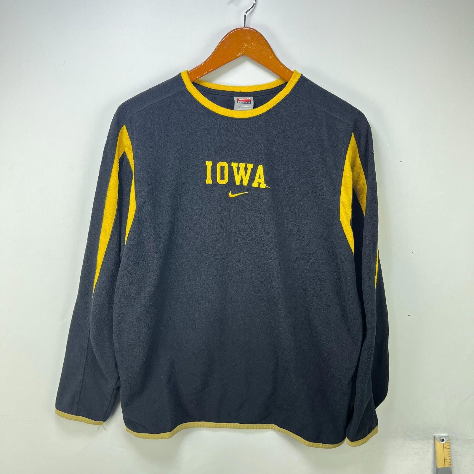 Other Vintage Nike Iowa Hawkeyes Sweatshirt Medium Swoosh Size ONE SIZE - 1 Thumbnail