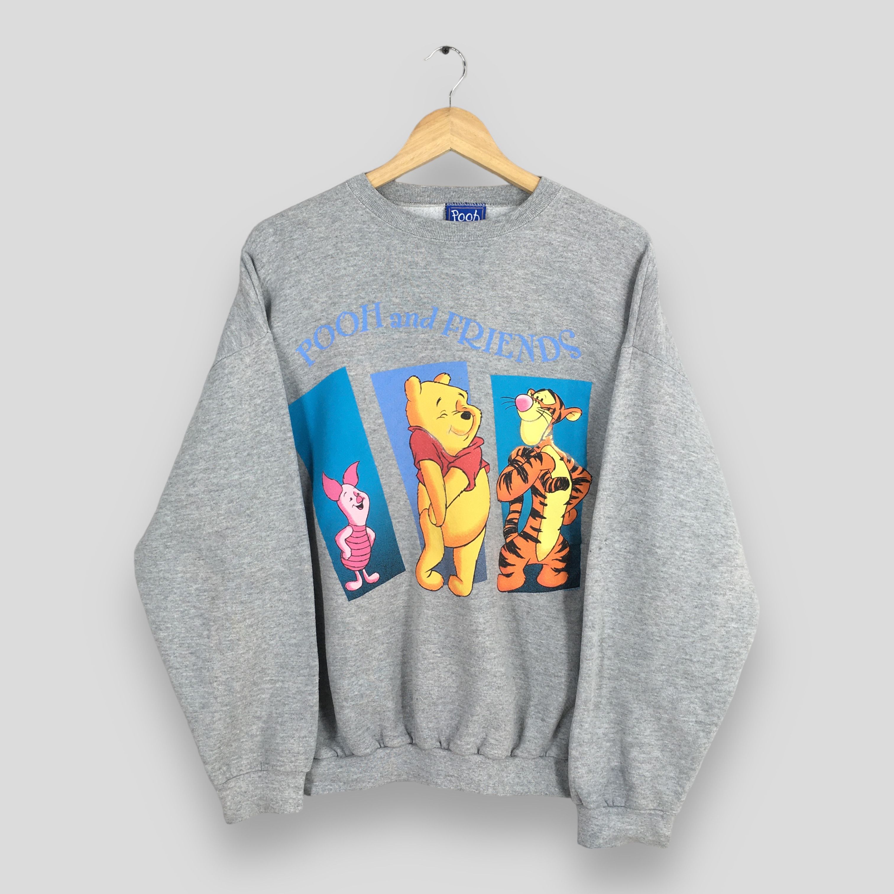 Disney Vintage 90s Pooh and Friends Sweatshirt Large Size US L / EU 52-54 / 3 - 1 Thumbnail