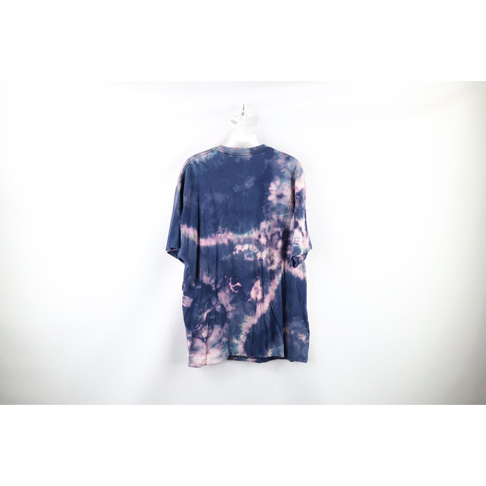 Vintage MLB Acid Wash Spell Out Detroit Tigers Baseball T-Shirt Size US XL / EU 56 / 4 - 6 Thumbnail