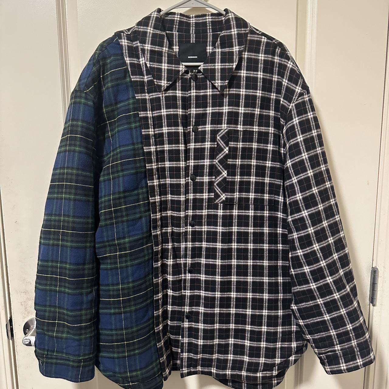 Japanese Brand Korean brand plaid quilted shirt Size US L / EU 52-54 / 3 - 1 Thumbnail