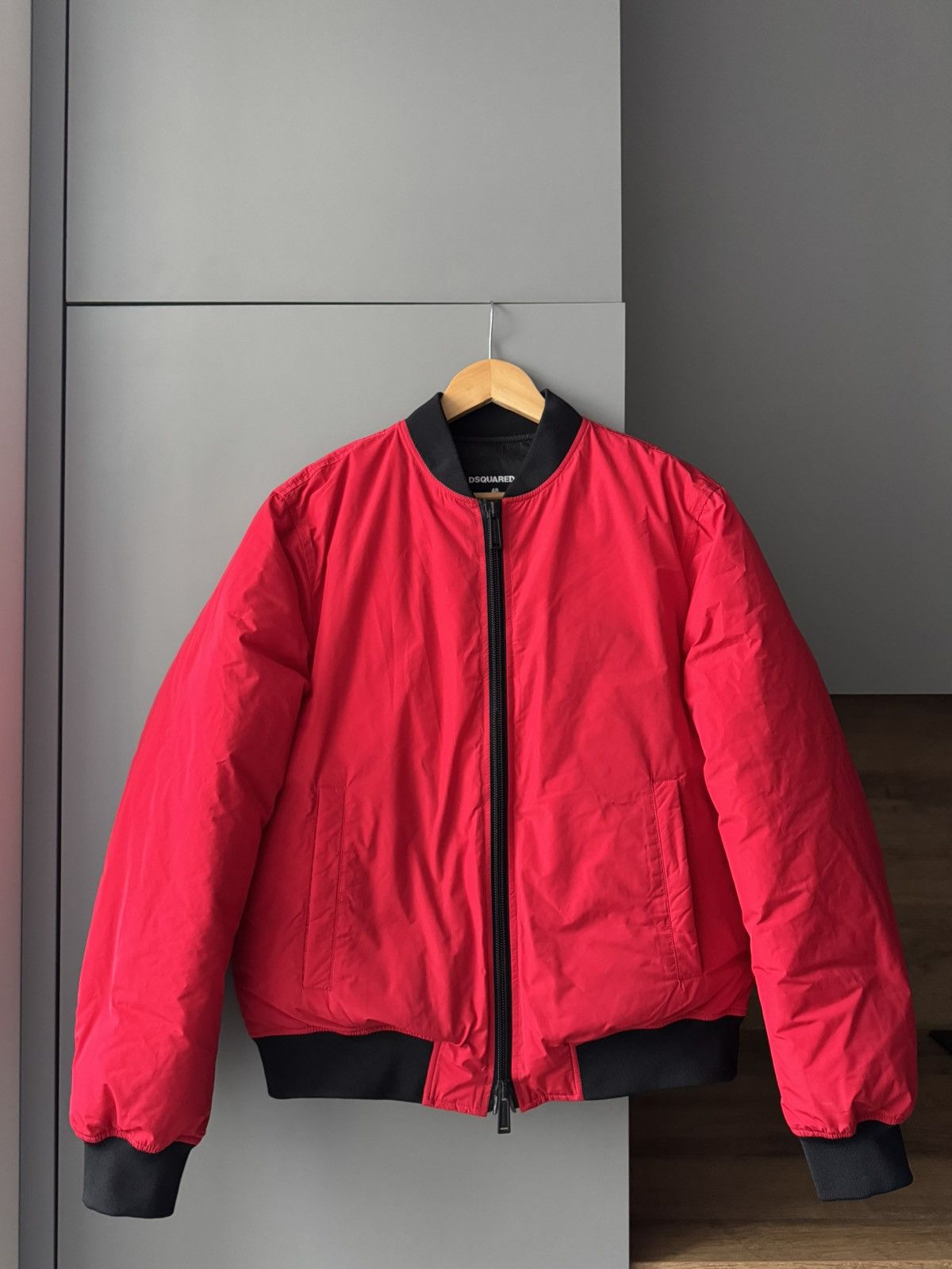 Dsquared2 RRP$1000 Dsquared2 ICON Bomber Down Jacket Size US M / EU 48-50 / 2 - 3 Thumbnail
