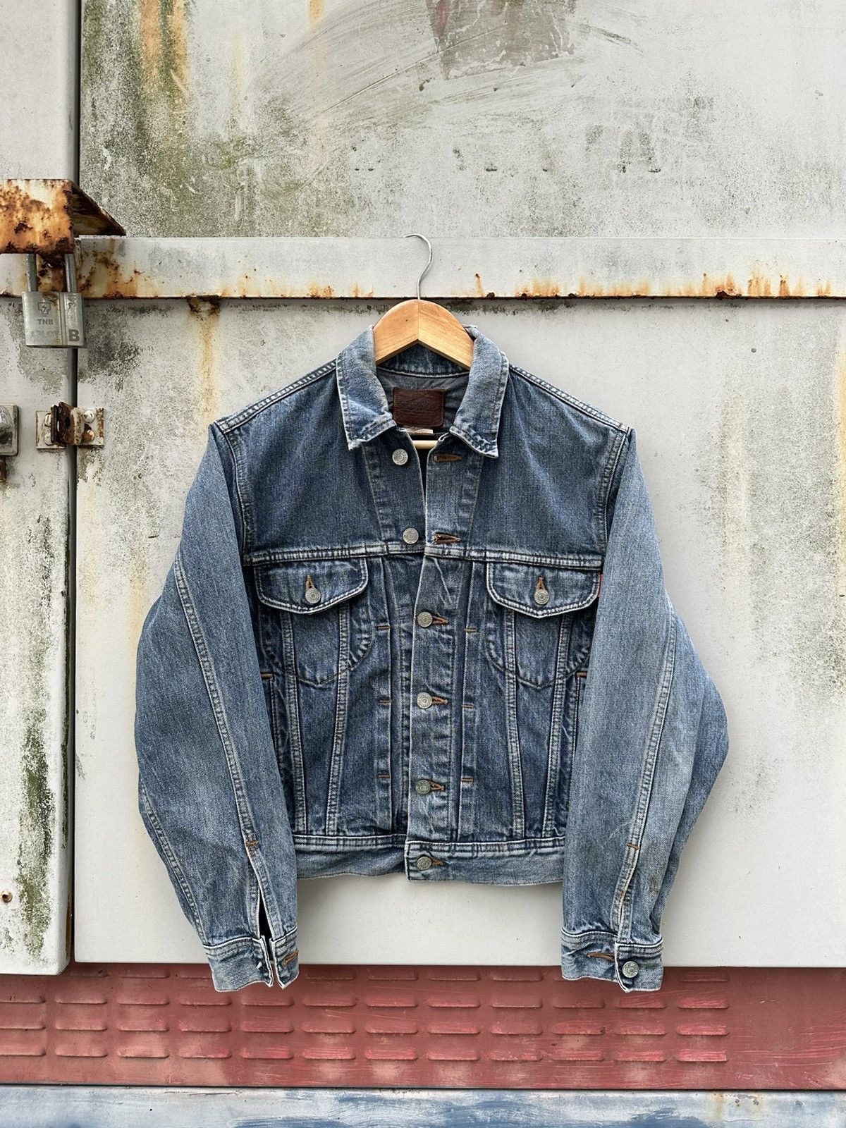 Edwin 👹Vintage Edwin Trucker Jacket (Woman) Size US S / EU 44-46 / 1 - 2 Thumbnail