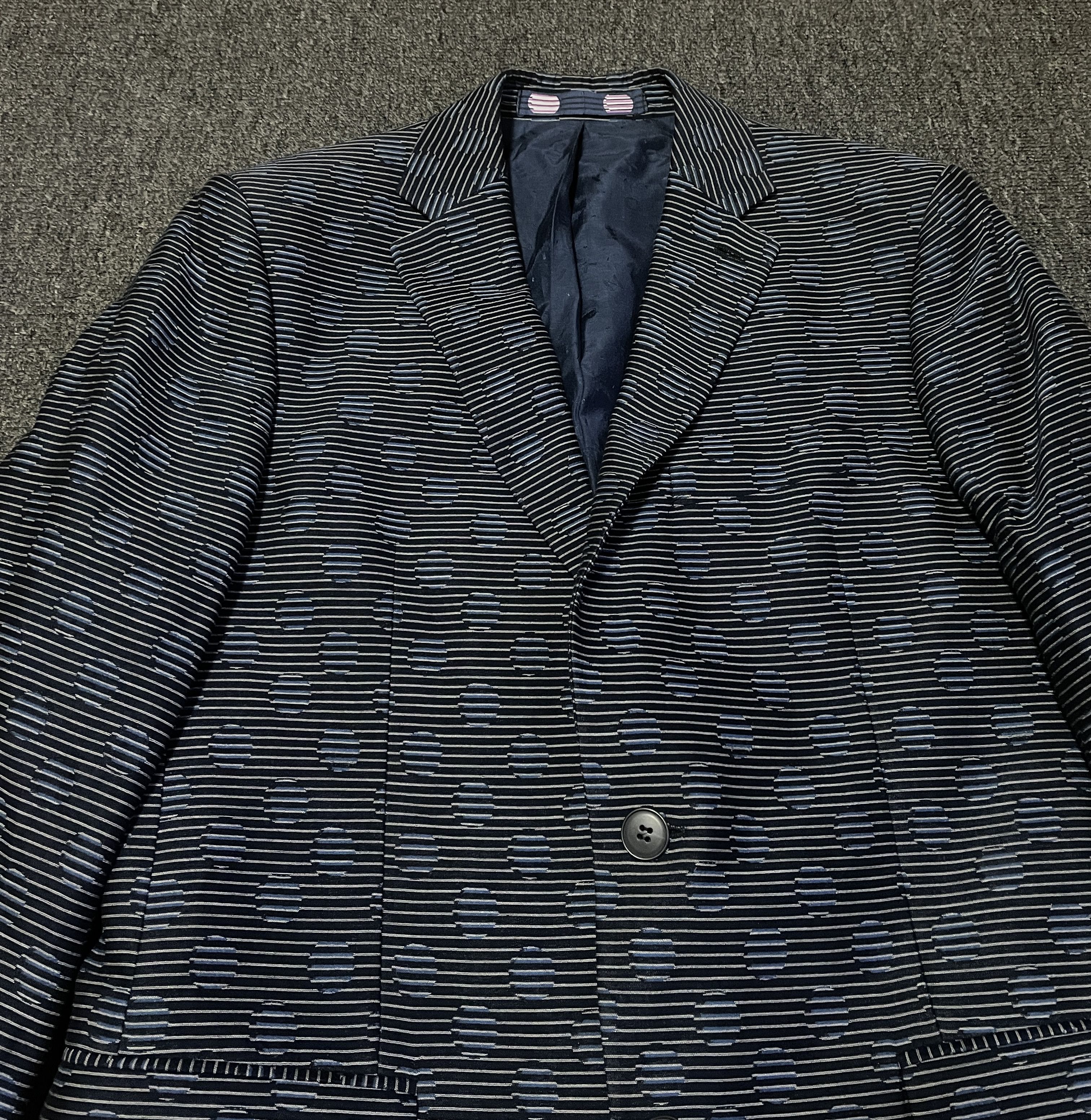 Kenzo Kenzo men's pinstripe suits size 46 Size 46R - 2 Thumbnail