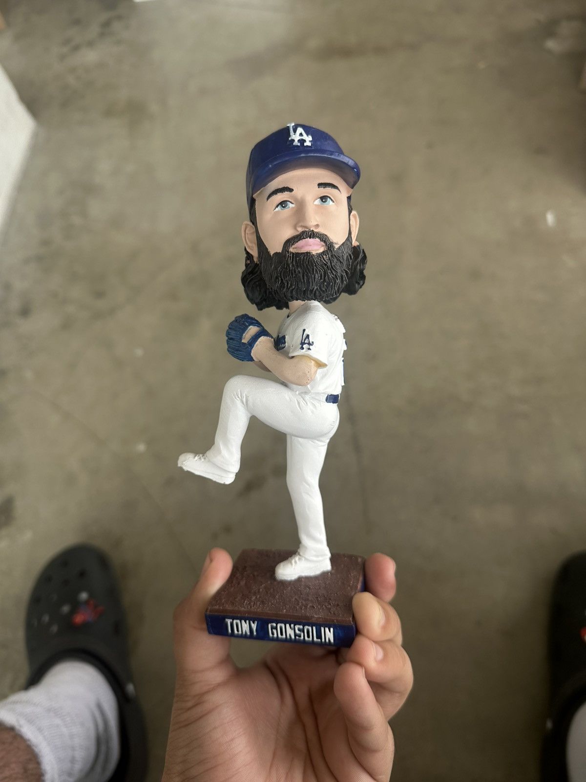 MLB Tony “Catman” Gonsolin LA Dodgers Bobble Head SGANew No Box Size ONE SIZE - 2 Thumbnail