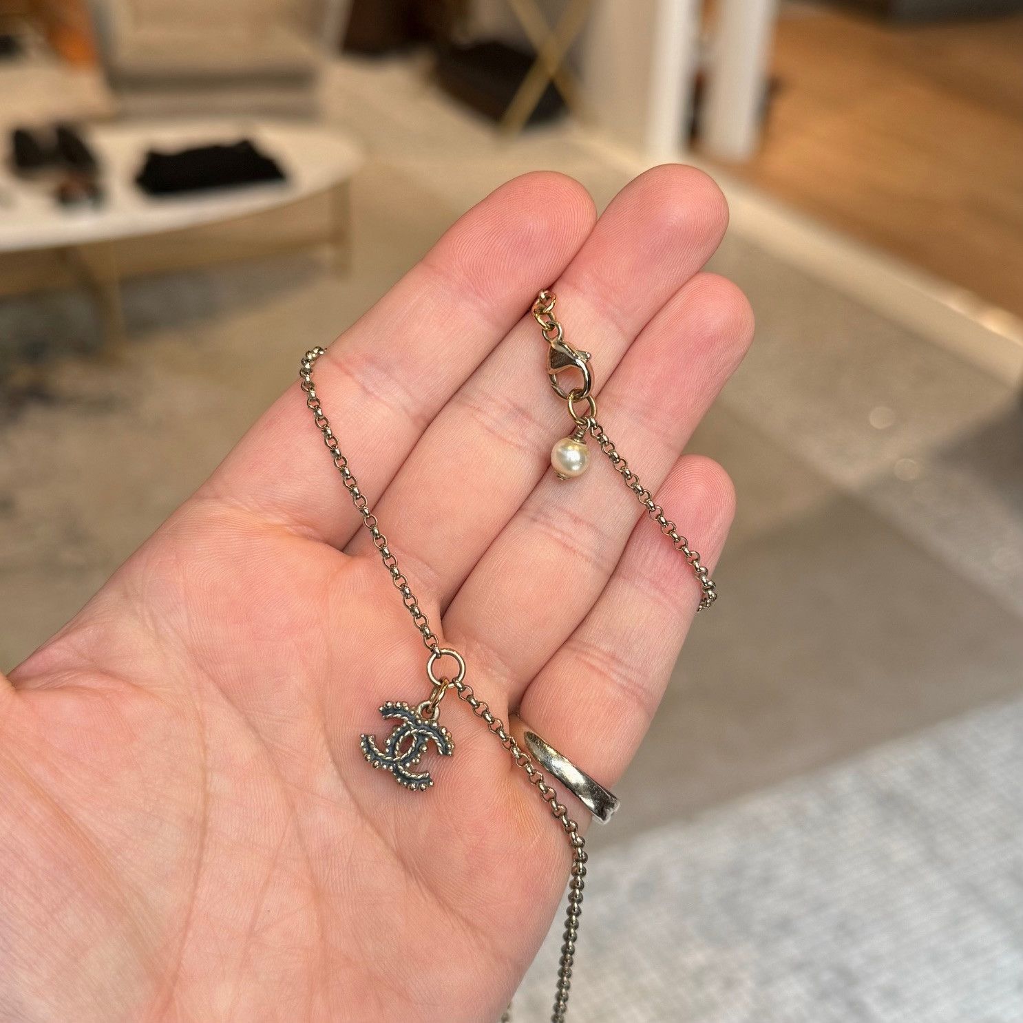 Chanel Chanel 2017 Key CC Chain Gold Necklace Size ONE SIZE - 4 Thumbnail