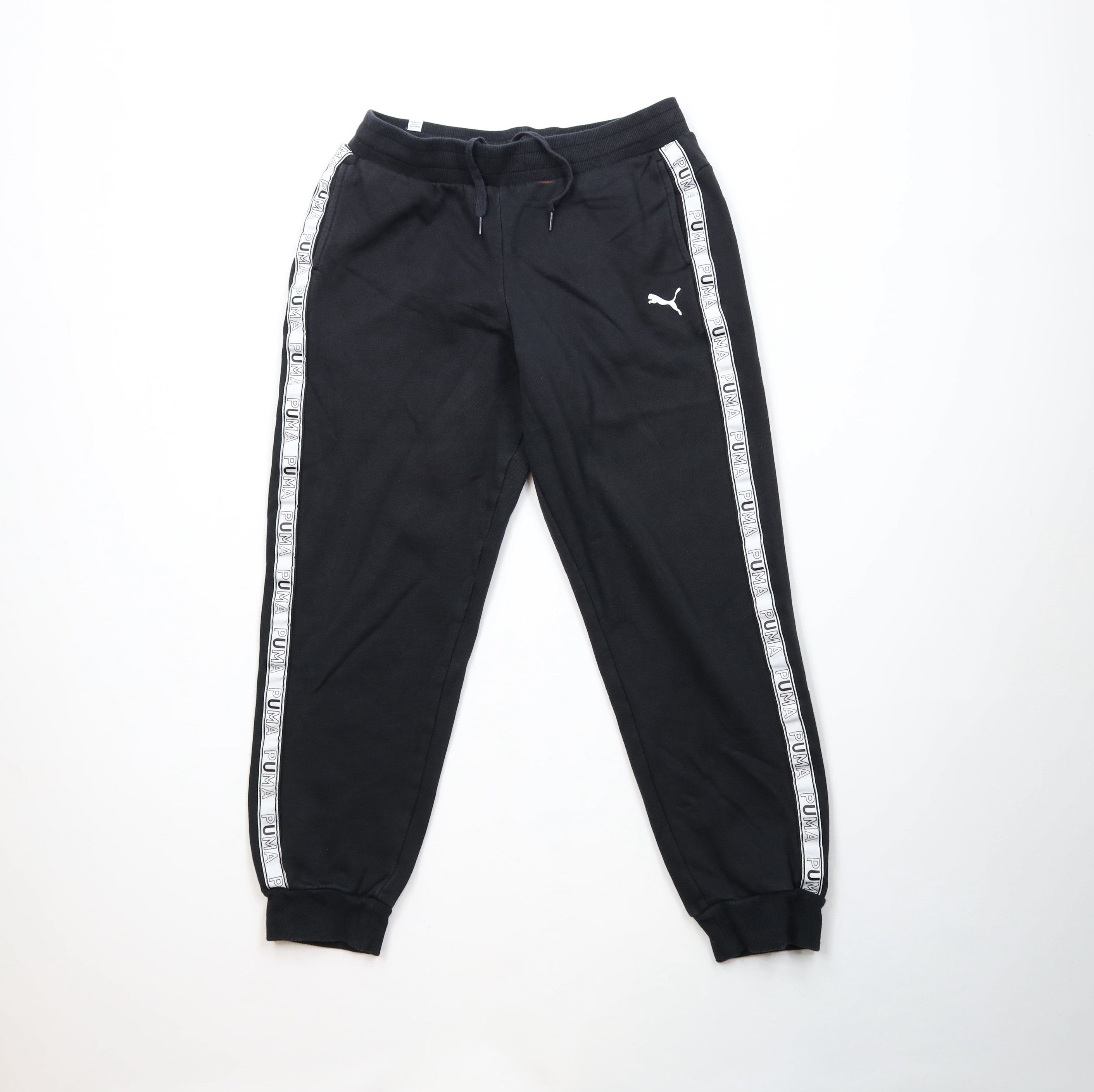 Puma Vintage Y2K Puma Spell Taped Logo Sweatpants Joggers Pants Size US 34 / EU 50 - 1 Thumbnail