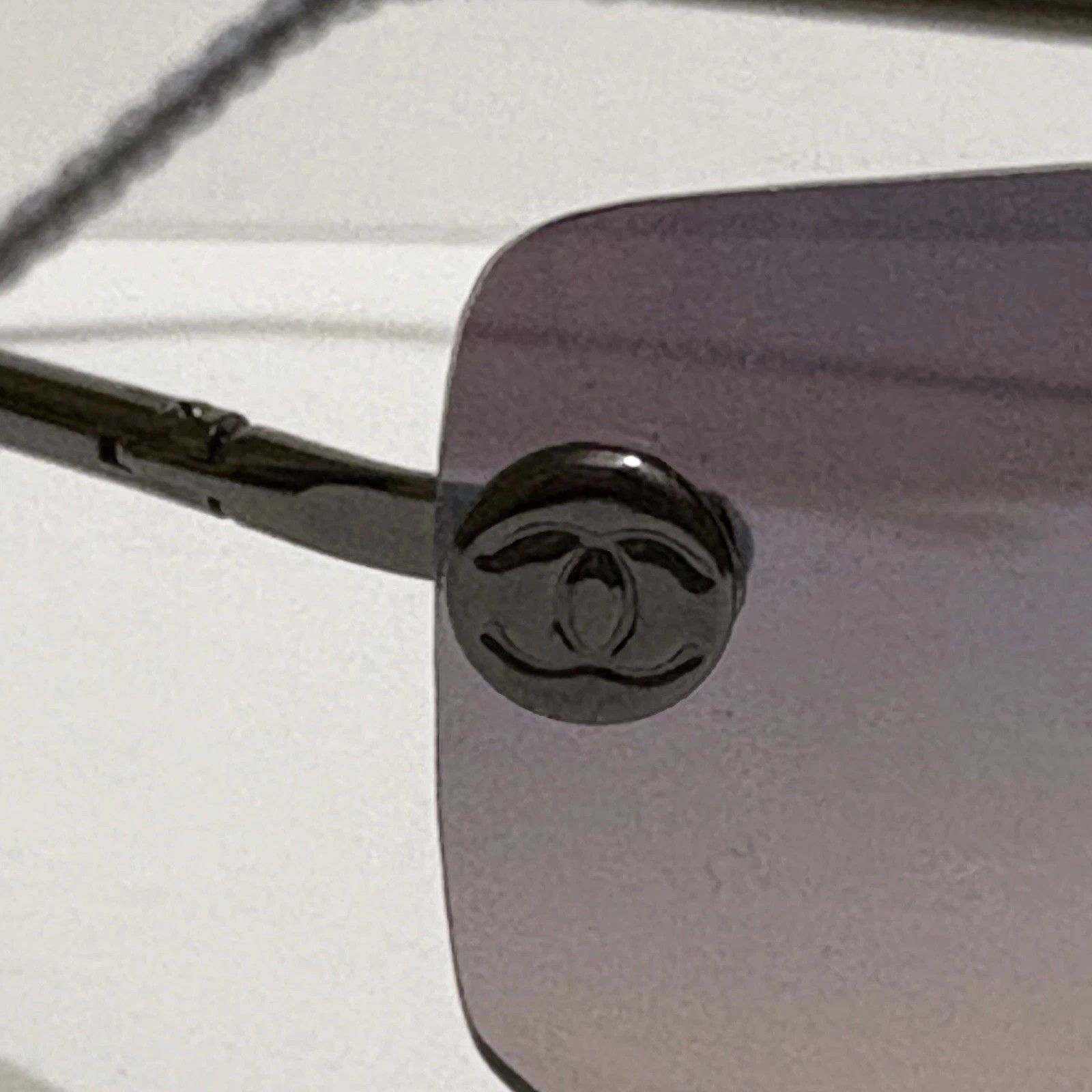 Chanel Chanel Sunglasses Blue CC 4047 Rimless Size ONE SIZE - 2 Thumbnail