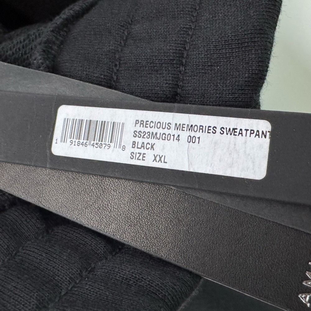 Amiri Amiri Precious Memories Sweatpants Black Men’s Size XXL Size US 40 / EU 56 - 7 Thumbnail