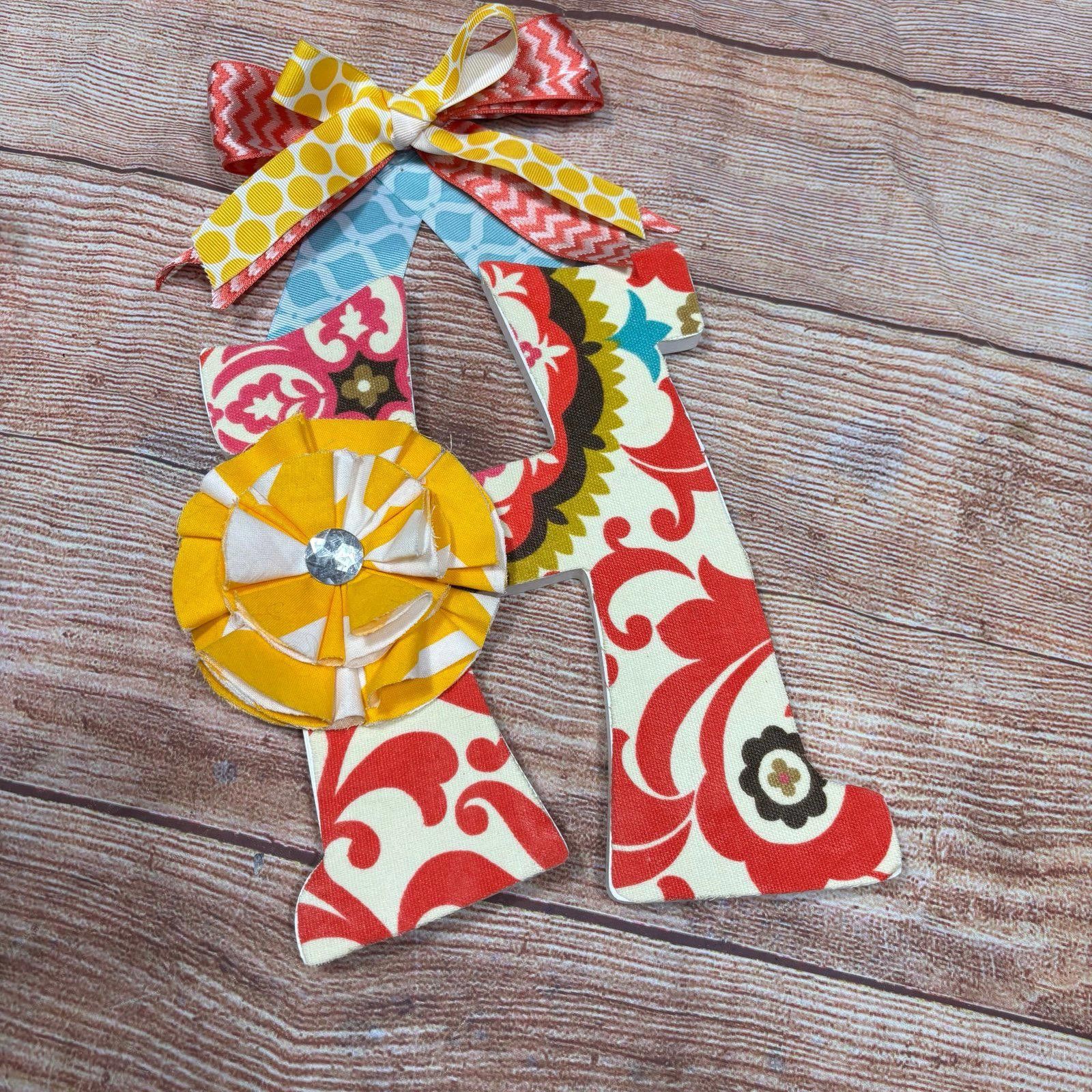 Other Handmade Fabric Letter H Wall Decor Size ONE SIZE - 1 Thumbnail