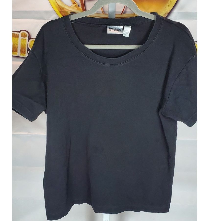 Chicos Chico’s Design Black Short Sleeve Cotton Tee Shirt Size 3 Size XL / US 12-14 / IT 48-50 - 1 Thumbnail