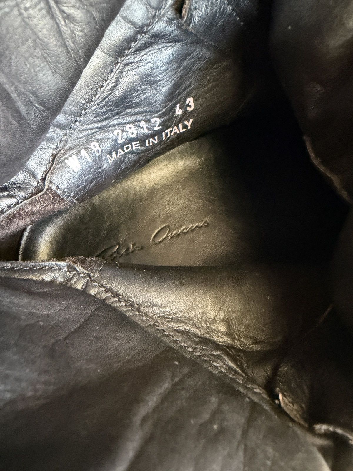 Rick Owens W18 Tractor dunks🔋🔥🔥 Size US 10.5 / EU 43-44 - 12 Thumbnail