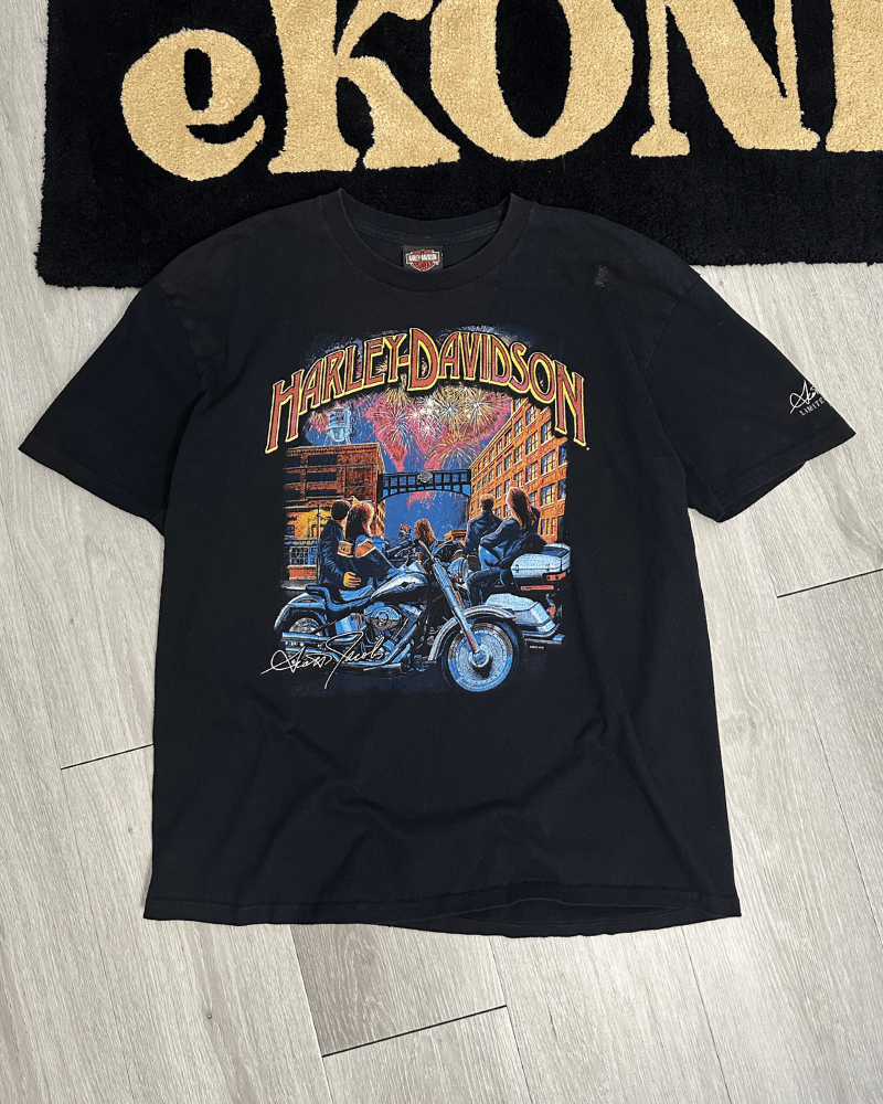Harley Davidson × Vintage Harley Davidson Scott Jacobs LE Bengal Kolkata India - XL Size US XL / EU 56 / 4 - 1 Thumbnail