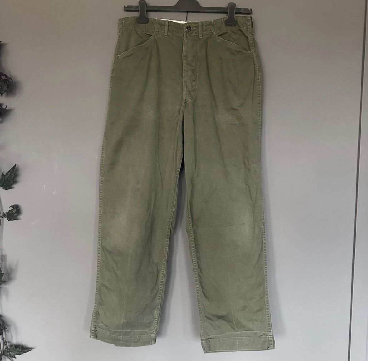 Vintage Usn utility fatigues Size US 32 / EU 48 - 1 Thumbnail
