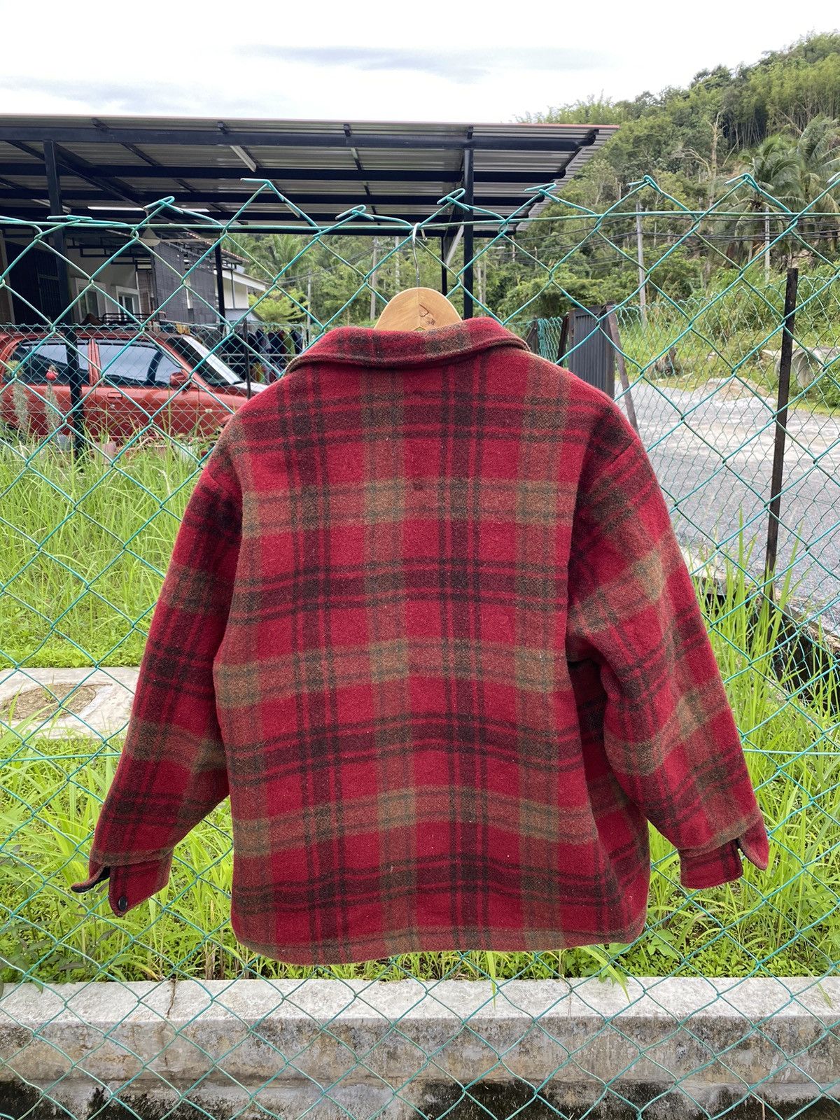 Woolrich Woolen Mills AW Woolrich outdoorwear plaid sherpa wool flannel jacket Size US M / EU 48-50 / 2 - 2 Thumbnail