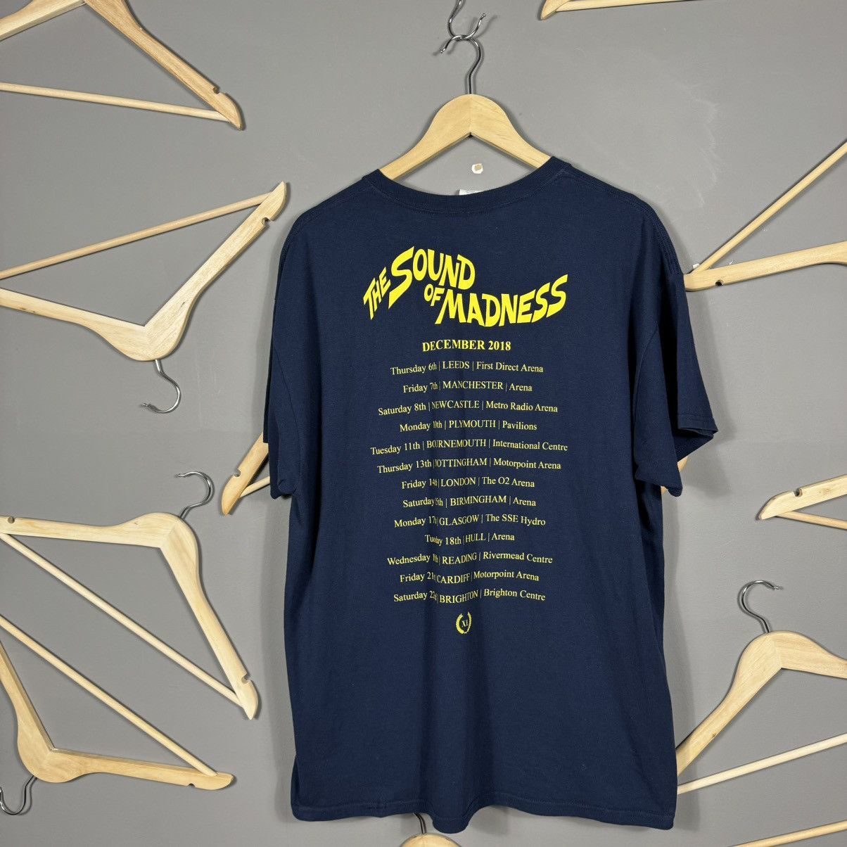 Band Tees Madness 2018 Band T-shirt Size US XL / EU 56 / 4 - 6 Thumbnail