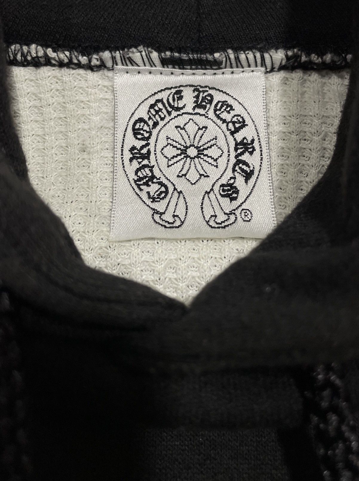 Chrome Hearts Vintage Chrome Hearts Thermal Lined Hoodie Size US S / EU 44-46 / 1 - 9 Thumbnail
