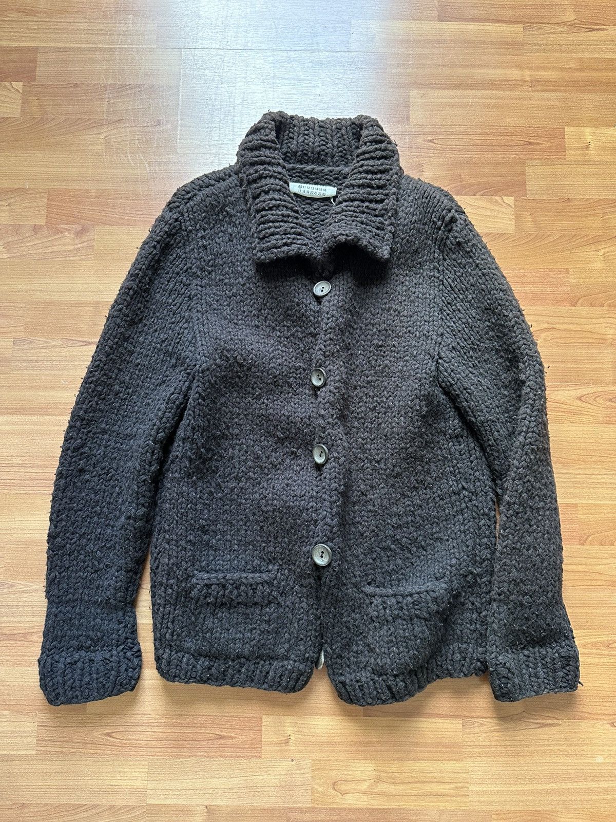 Cardigan Maison Martin Margiela - Manches Originales Gimmick - Taille S, Blanc, Laine/cachemire/soie - Neuf Avec étiquettes