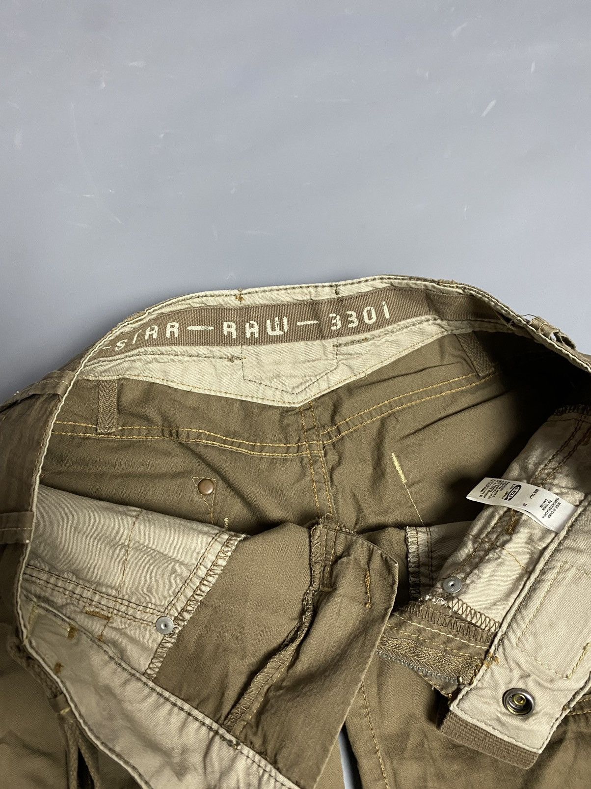 G-Star G-Star RAW Lance Capri Pants Women W27 Brown Utilit Military Size 27" / US 4 / IT 40 - 10 Thumbnail