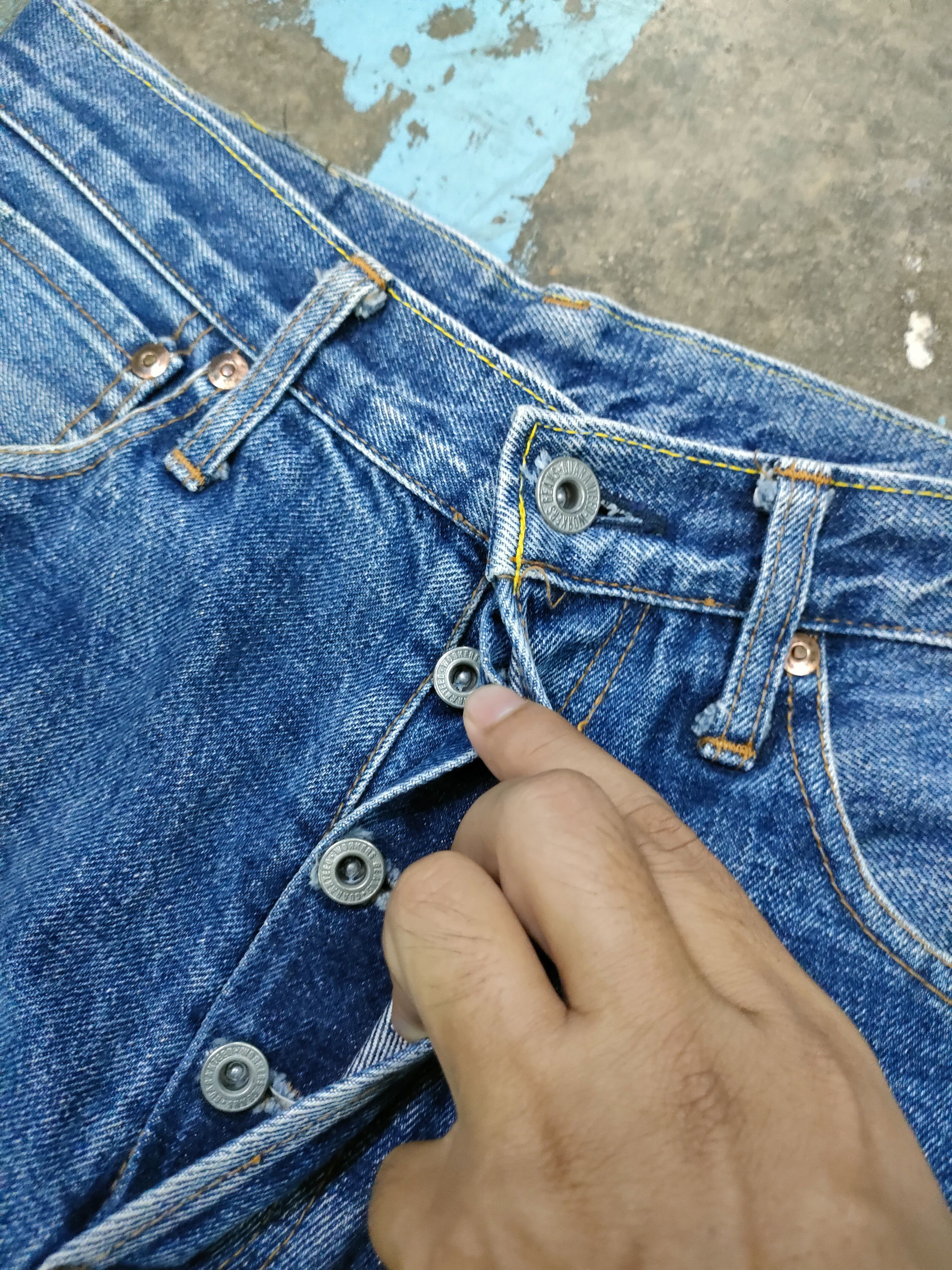 Japanese Brand Worker Japan Selvedge Jeans Size US 28 / EU 44 - 7 Thumbnail