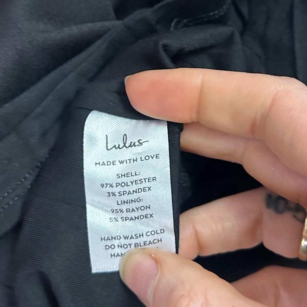Lulus Lulus l NWT Iconic Moment Black Bodycon Midi Dress XS Size XS / US 0-2 / IT 36-38 - 8 Thumbnail