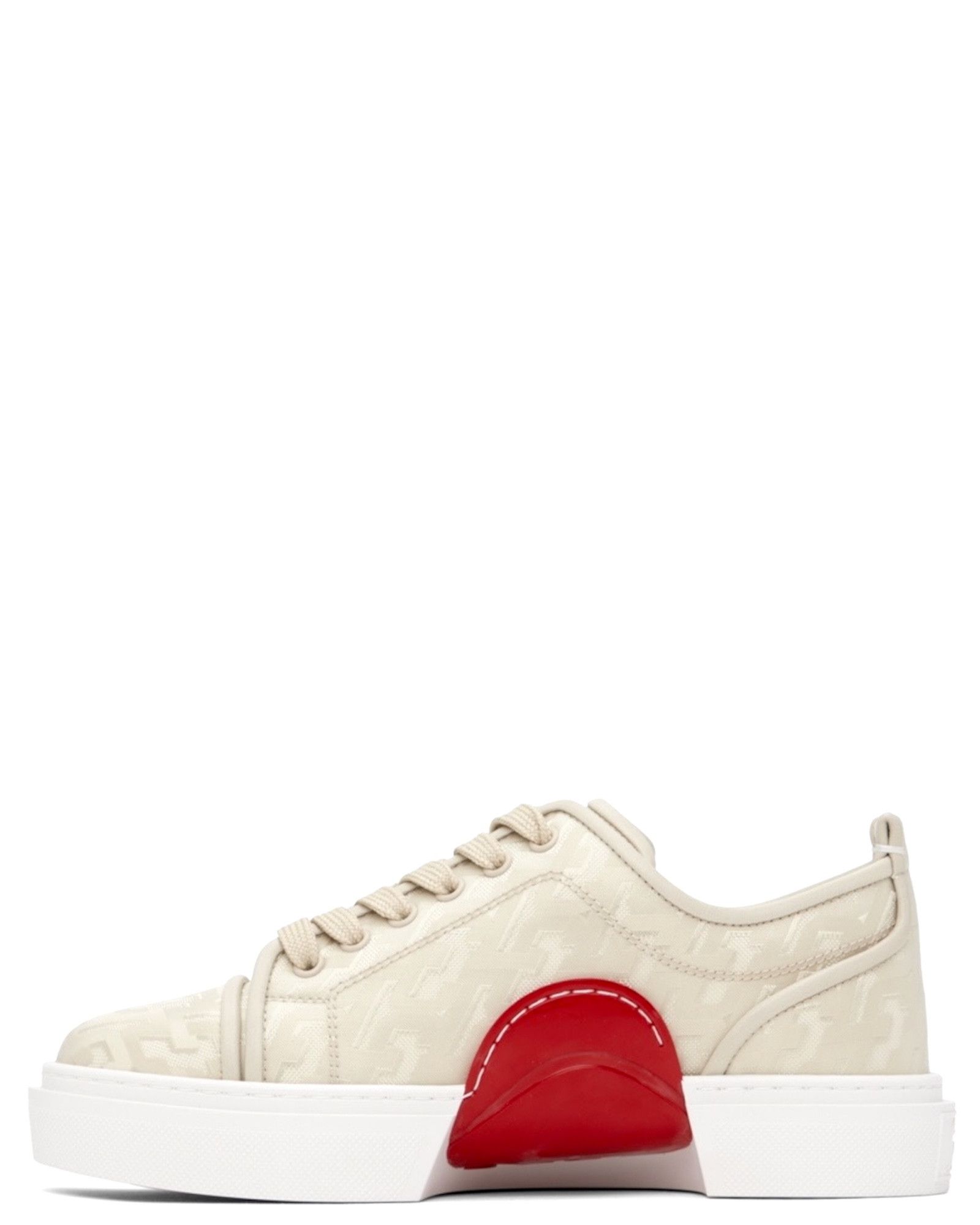Christian Louboutin 3230803 F465 Adolon Junior Flat Sneakers Size US 11 / EU 44 - 2 Thumbnail