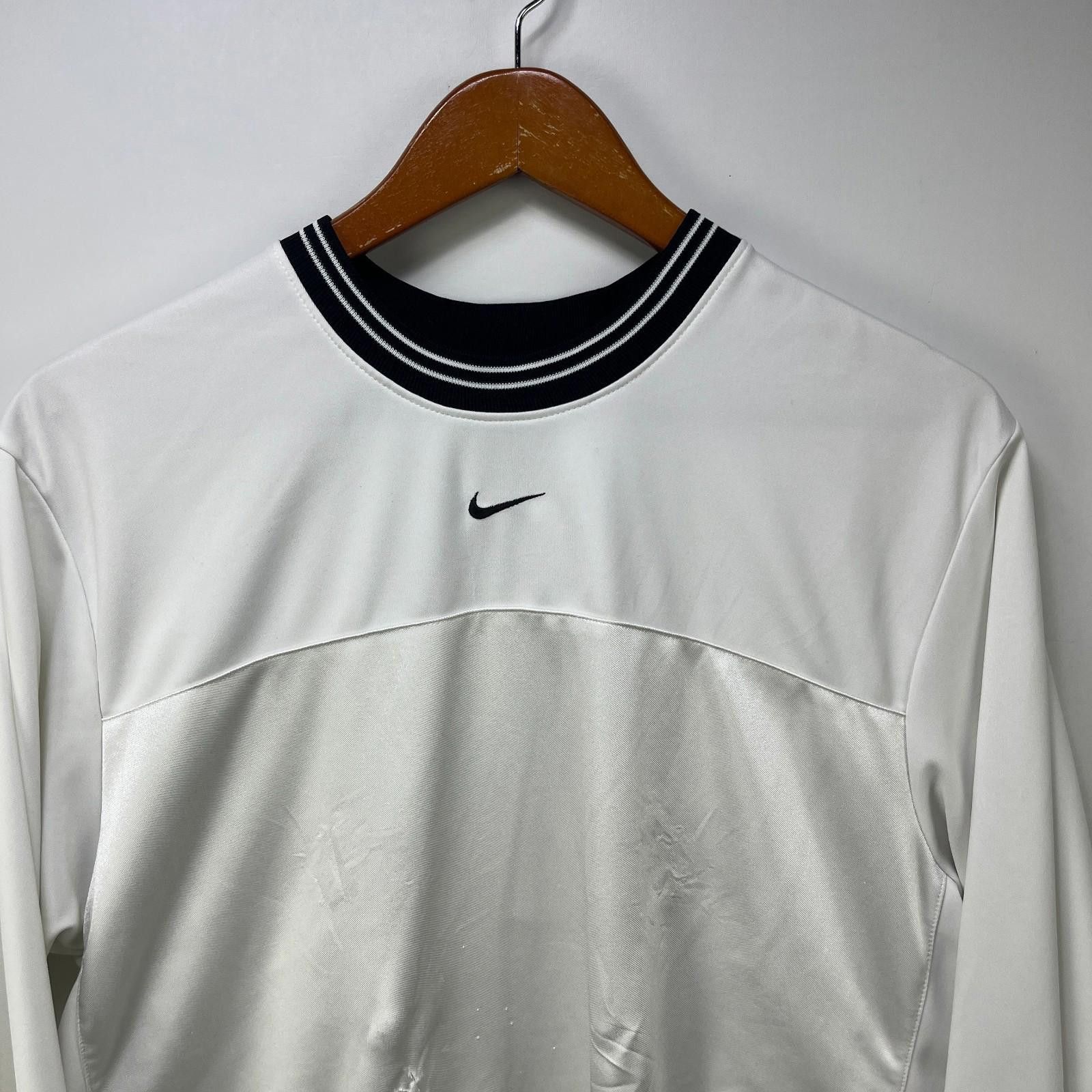 Nike Vintage Nike Soccer Jersey Middle Swoosh Small Size ONE SIZE - 2 Thumbnail