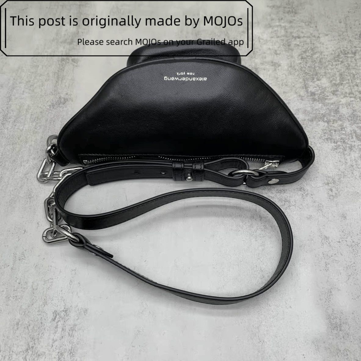 Alexander McQueen Alexander Wang Leather Shoulder Bag mojos93117 Size ONE SIZE - 2 Thumbnail