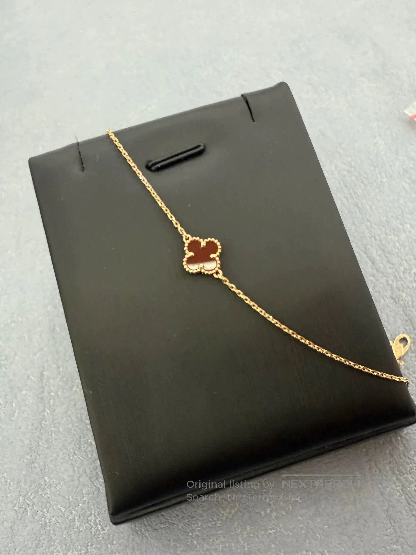 Van Cleef & Arpels Van Cleef Arpels Alhambra Carnelian Bracelet. Size ONE SIZE - 1 Thumbnail