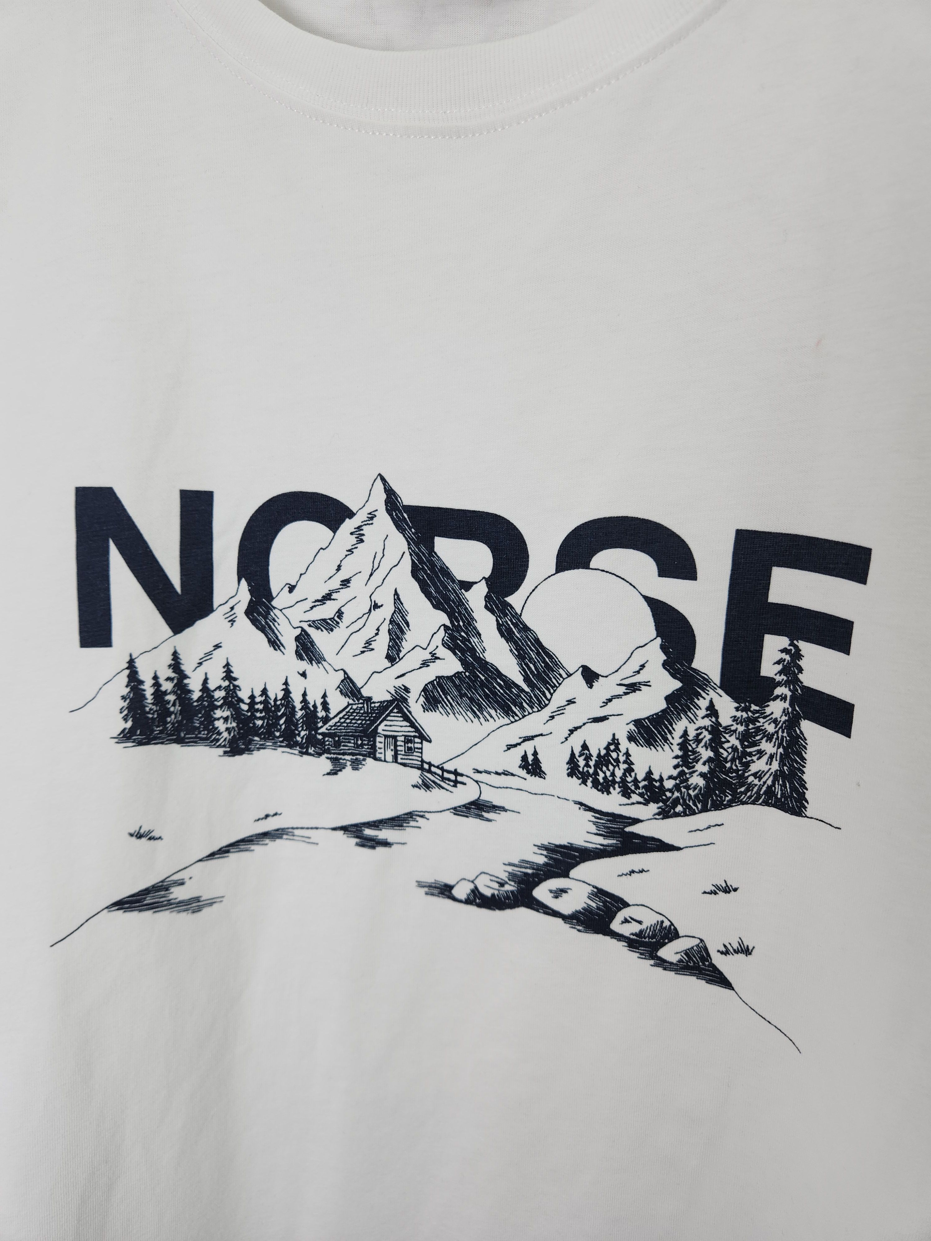 Norse Projects Norse Project niels Mountain white t shirt size L Size US L / EU 52-54 / 3 - 6 Thumbnail