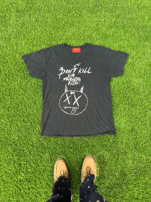 T-shirt XXXTentacion Revenge - Don't Kill Your Friends Kids, Taille L, Noir, Neuf Sans étiquette