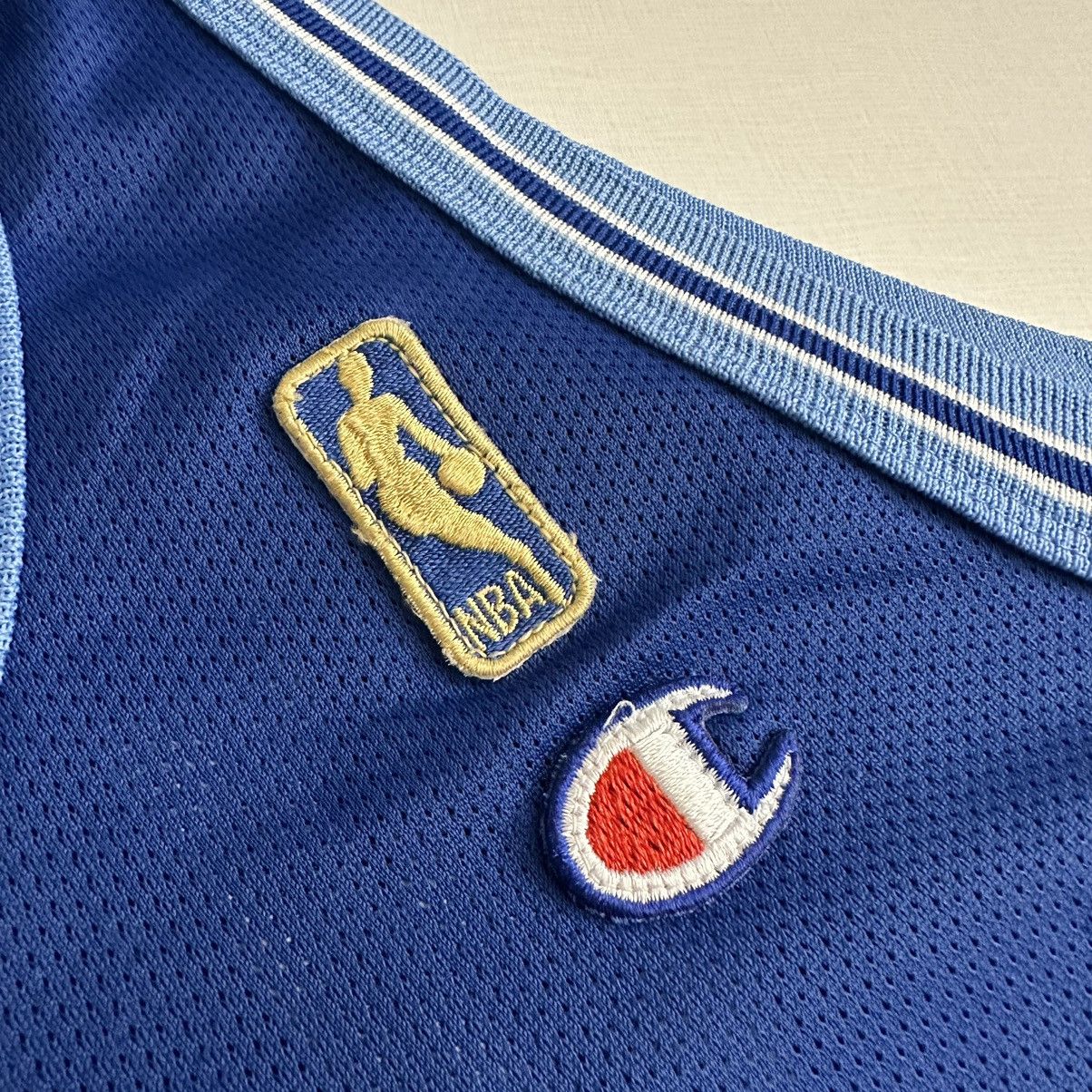Champion × Vintage 90s Jerry West LA Lakers NBA 50th Anniversary Blue 48/XL Size US XL / EU 56 / 4 - 5 Thumbnail
