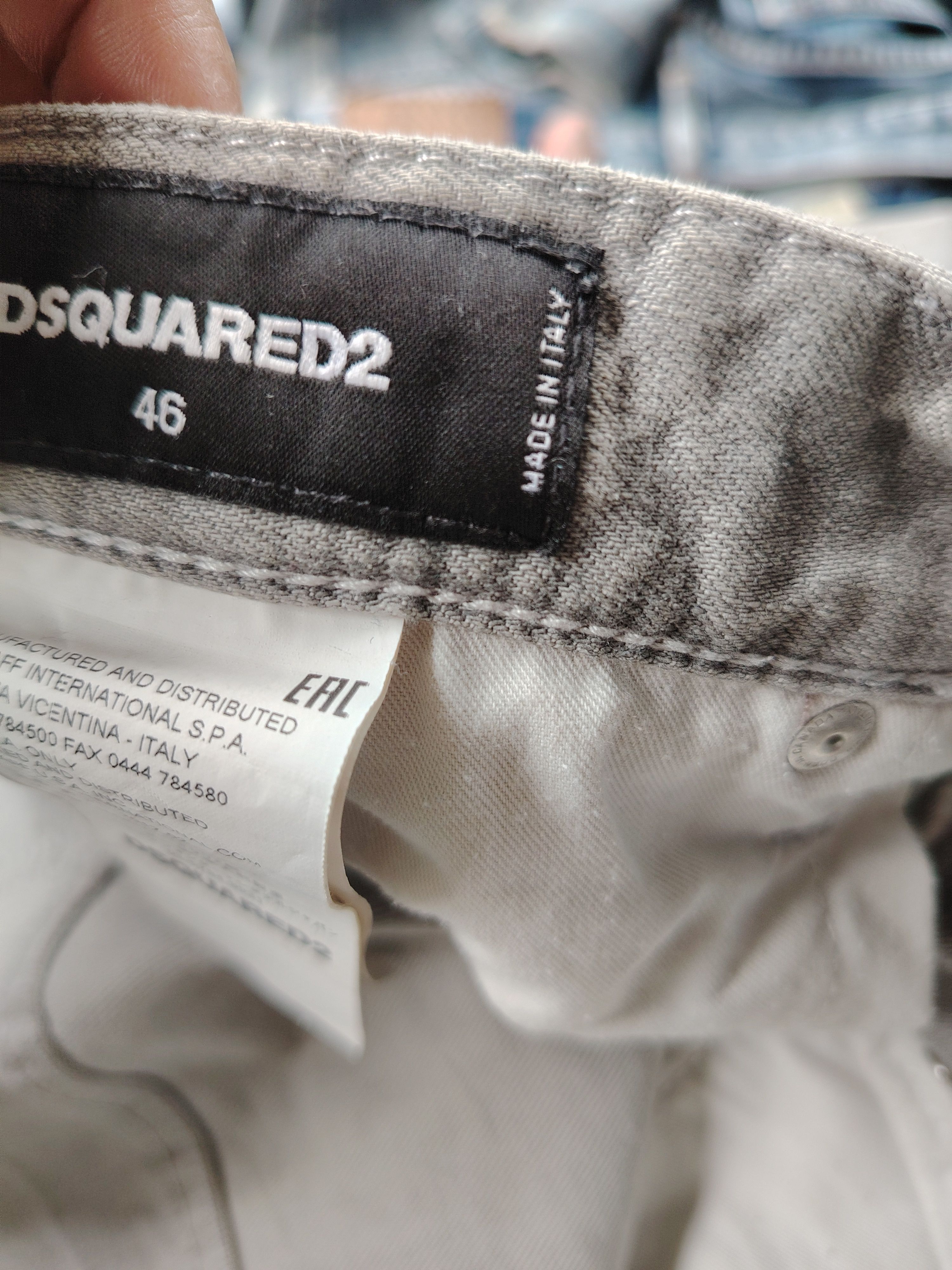 Dsquared2 💥BEST OFFER💥DQUARED2 SLIM FIT DISTRESSED DENIM Size US 34 / EU 50 - 20 Thumbnail