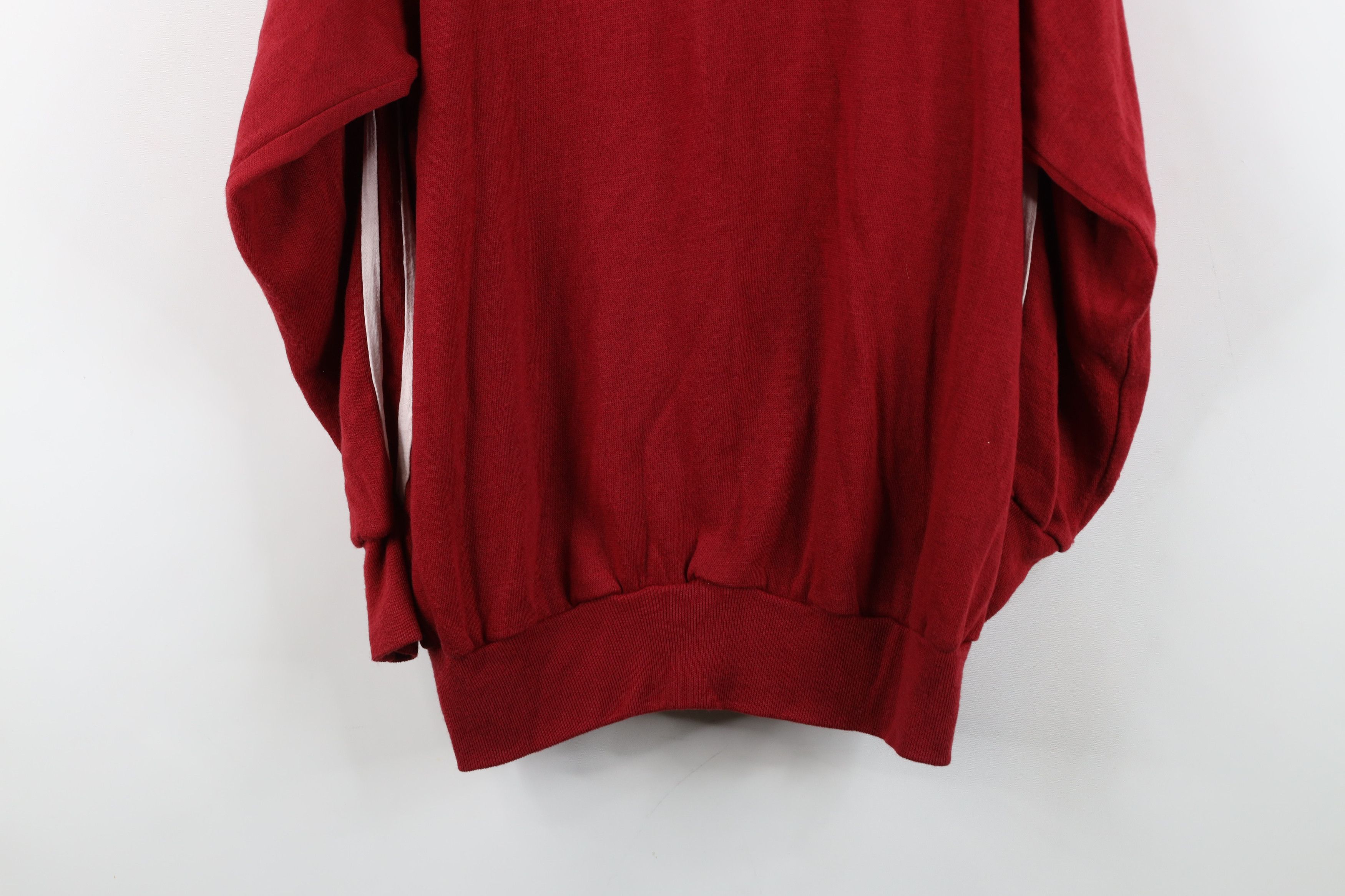 Wrangler Vintage 70s Wrangler Knit Warm Up Track Jacket Red USA Size US XL / EU 56 / 4 - 13 Thumbnail