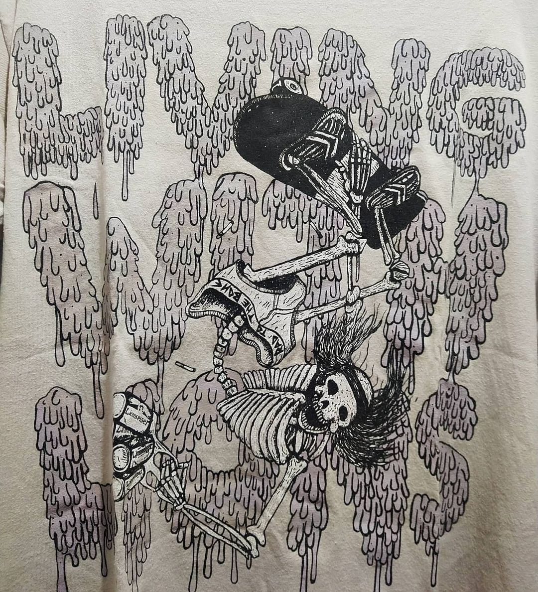 Band Tees Living With Lions Official Band Tees Merch Size US M / EU 48-50 / 2 - 2 Thumbnail