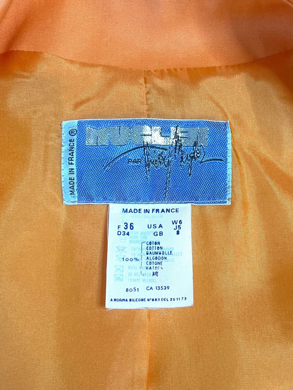 Thierry Mugler Vintage Thierry Mugler Paris Sculpted Skirt Suit FR36 Size XS / US 0-2 / IT 36-38 - 11 Thumbnail
