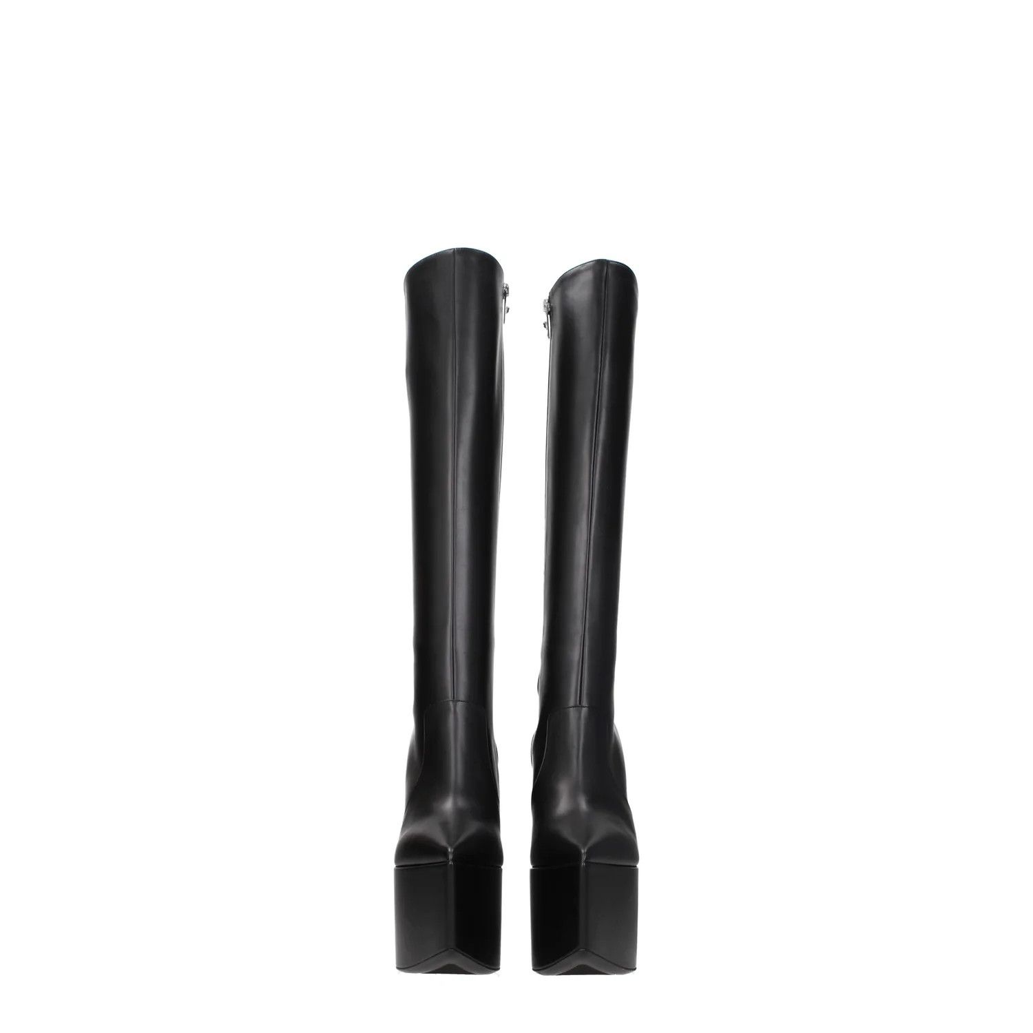 Versace ob1o1e0125 Leather Boots in Black Size US 10 / IT 40 - 3 Thumbnail