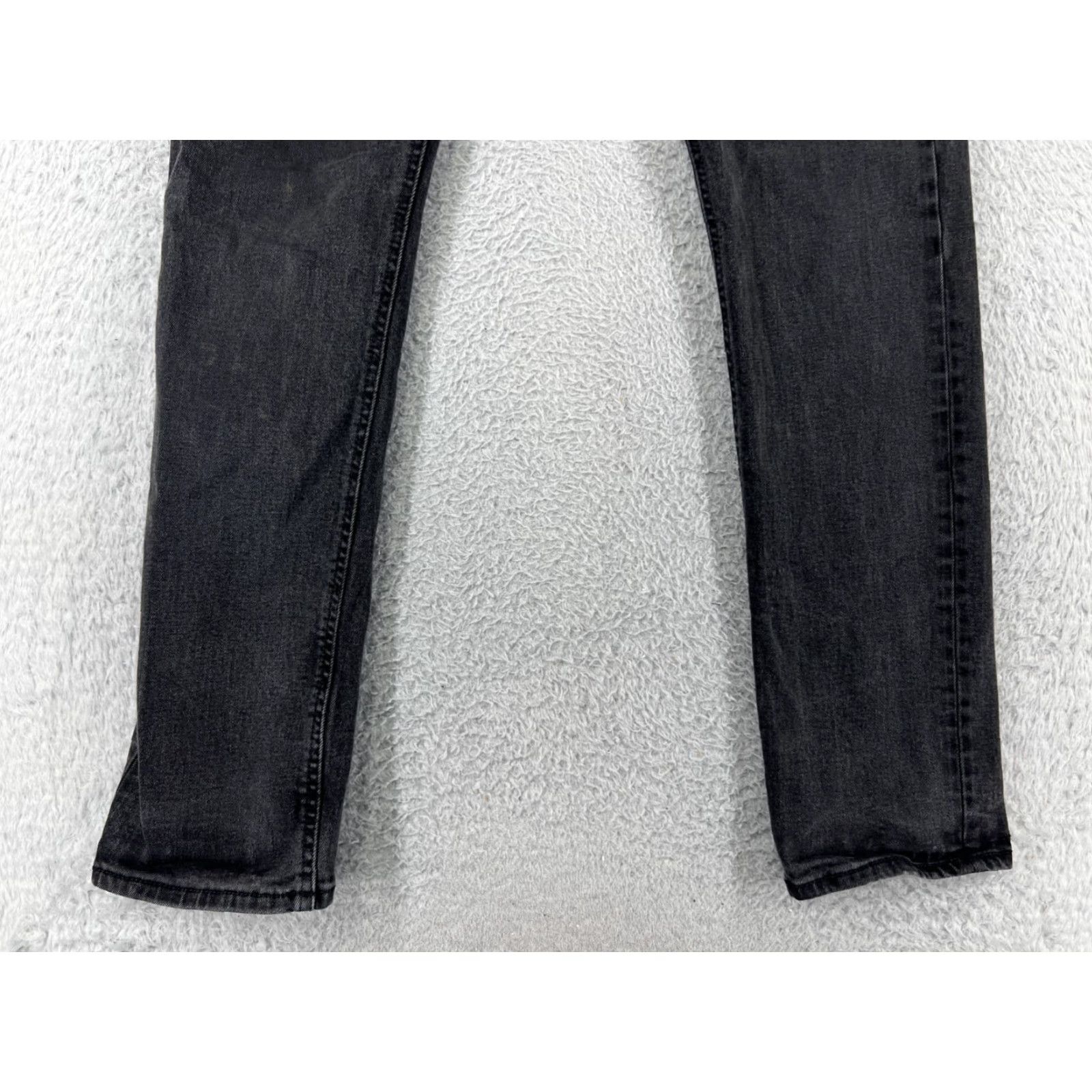 Vintage US Polo Assn Womens Pants Black Denim Straight Leg Stretch Cotton Blend Size 30 Size 30" / US 8 / IT 44 - 5 Thumbnail