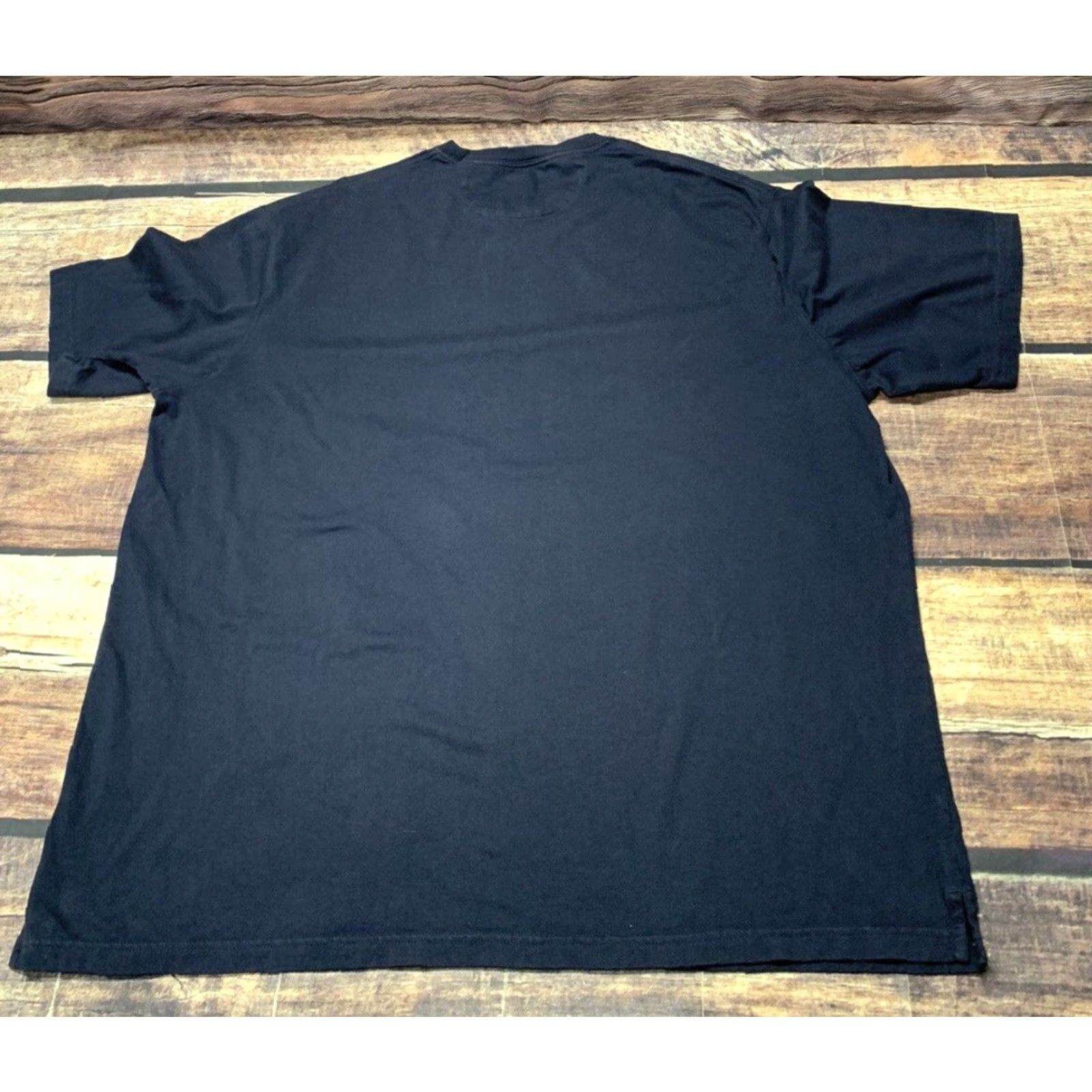 Vintage Duluth Trading Longtail T 2XL Tee Shirt Dark Blue Mens Size 2 Extra Large Blue Cotton Short Sleeve Crew Neck Big & Tall T-Shirt Mens Size US XXL / EU 58 / 5 - 2 Thumbnail