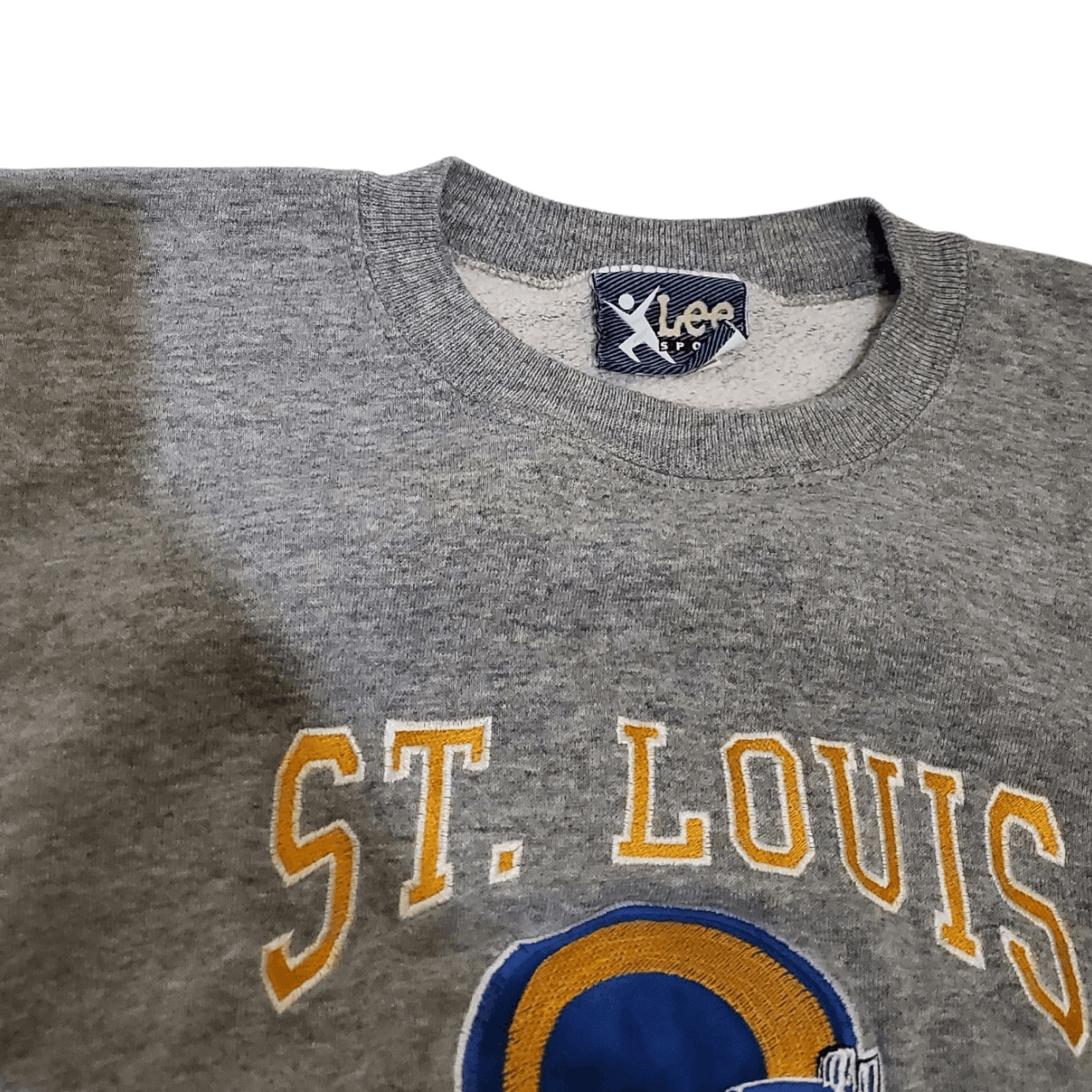Vintage 90s St. Louis Rams Helmet Embroidered Sweatshirt Size US S / EU 44-46 / 1 - 3 Thumbnail