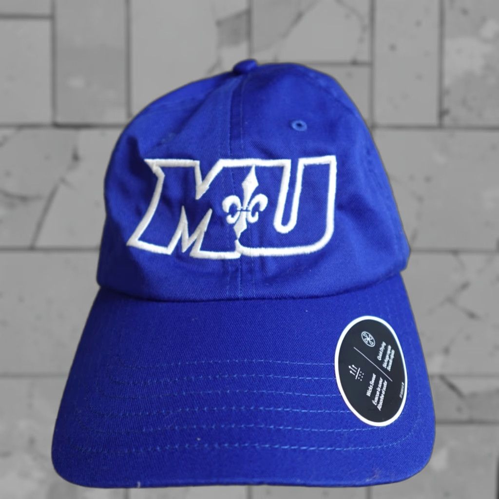 Under Armour Under Armour Saints Hat Blue Dadhat Strapback One Size Adjustable University Baseball Cap Men Mens Size ONE SIZE - 1 Thumbnail