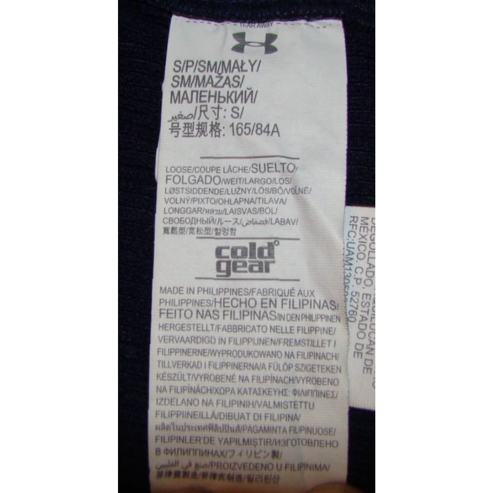 Under Armour Under Armour Coldgear Mens Baseball Shirt Long Sleeve Snap Waffle Lined Small Blue Shirt Size US S / EU 44-46 / 1 - 7 Thumbnail