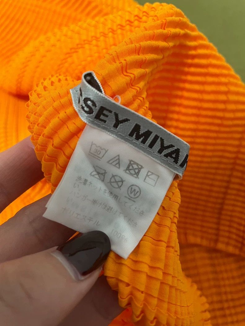 Issey Miyake issey miyake Orange long sleeves Size S / US 4 / IT 40 - 3 Thumbnail