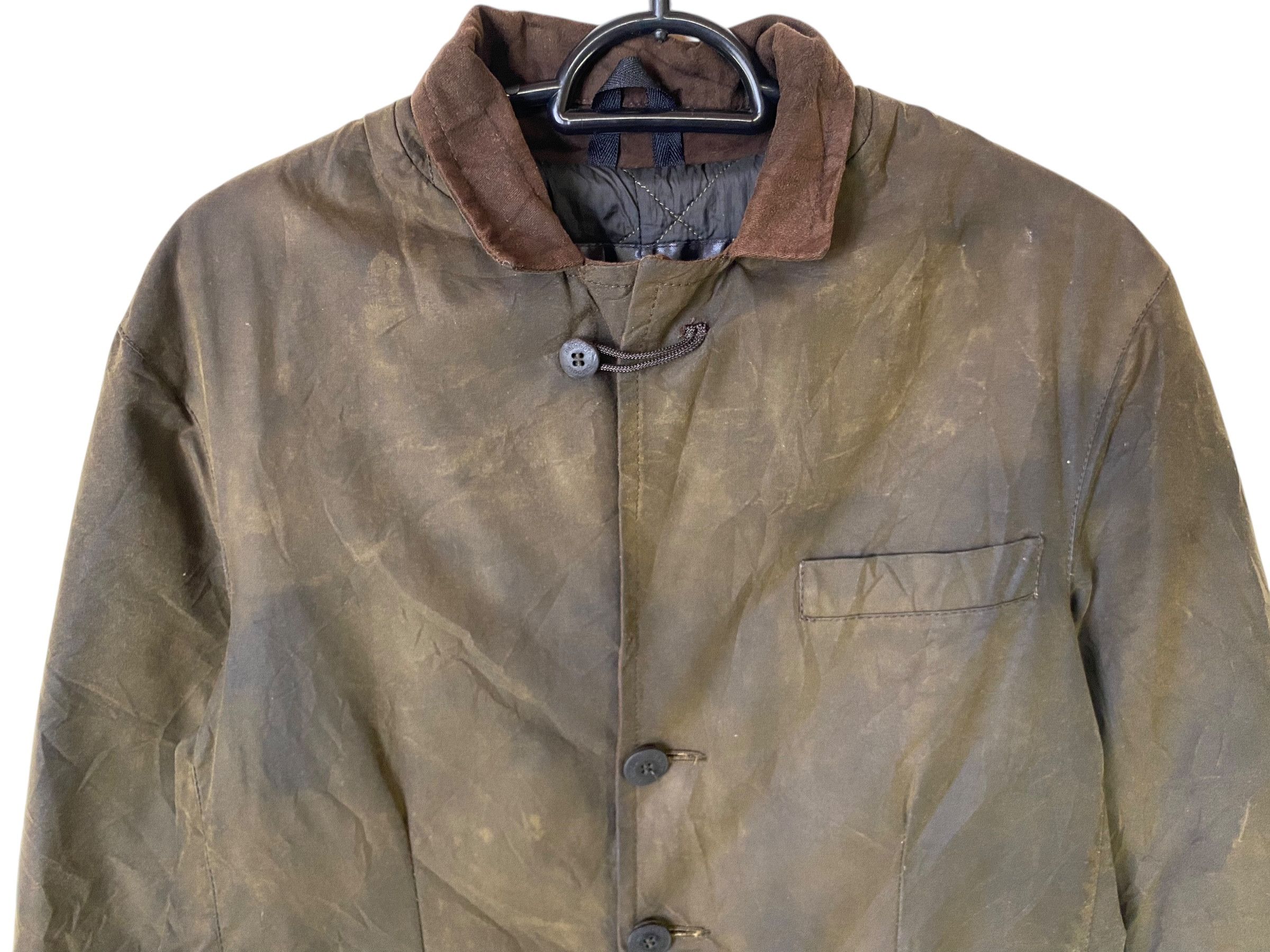 Barbour × Vintage Barbour Waxed field Jacket Size US S / EU 44-46 / 1 - 5 Thumbnail