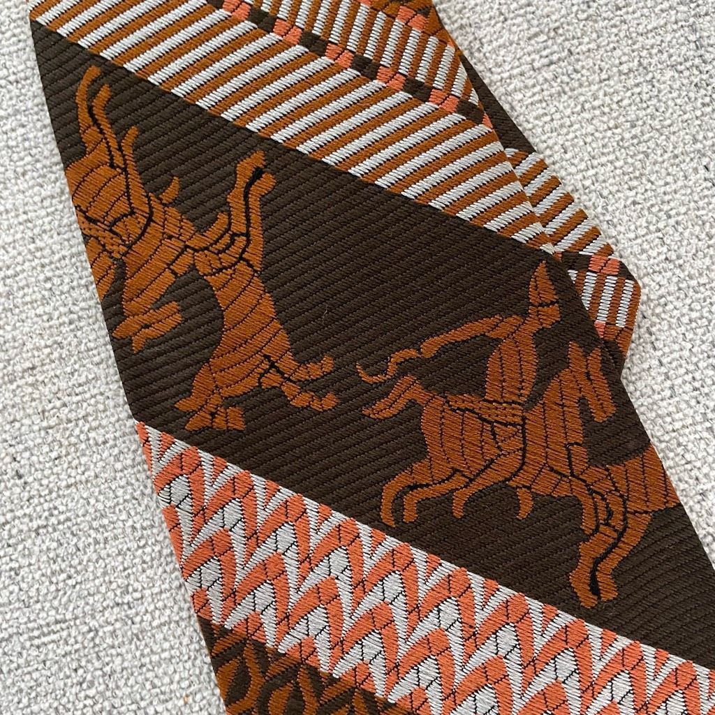 Vintage NWT NOS Vintage 70s Wedgefield’s Monsieur Cravat Clip On Neck Tie Size ONE SIZE - 2 Thumbnail