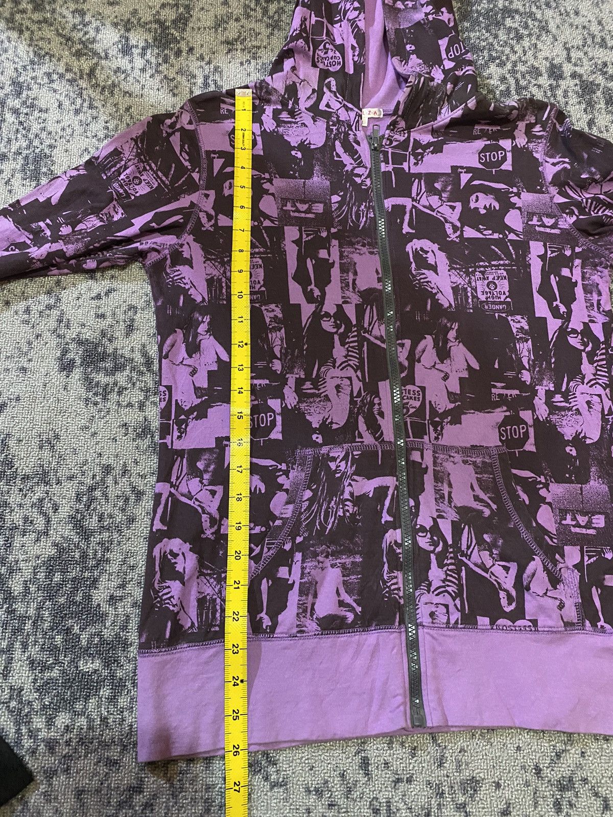Hysteric Glamour Y2k Colza “Hysteric style” ifsixwasnine style zip hoodie Size US M / EU 48-50 / 2 - 7 Thumbnail