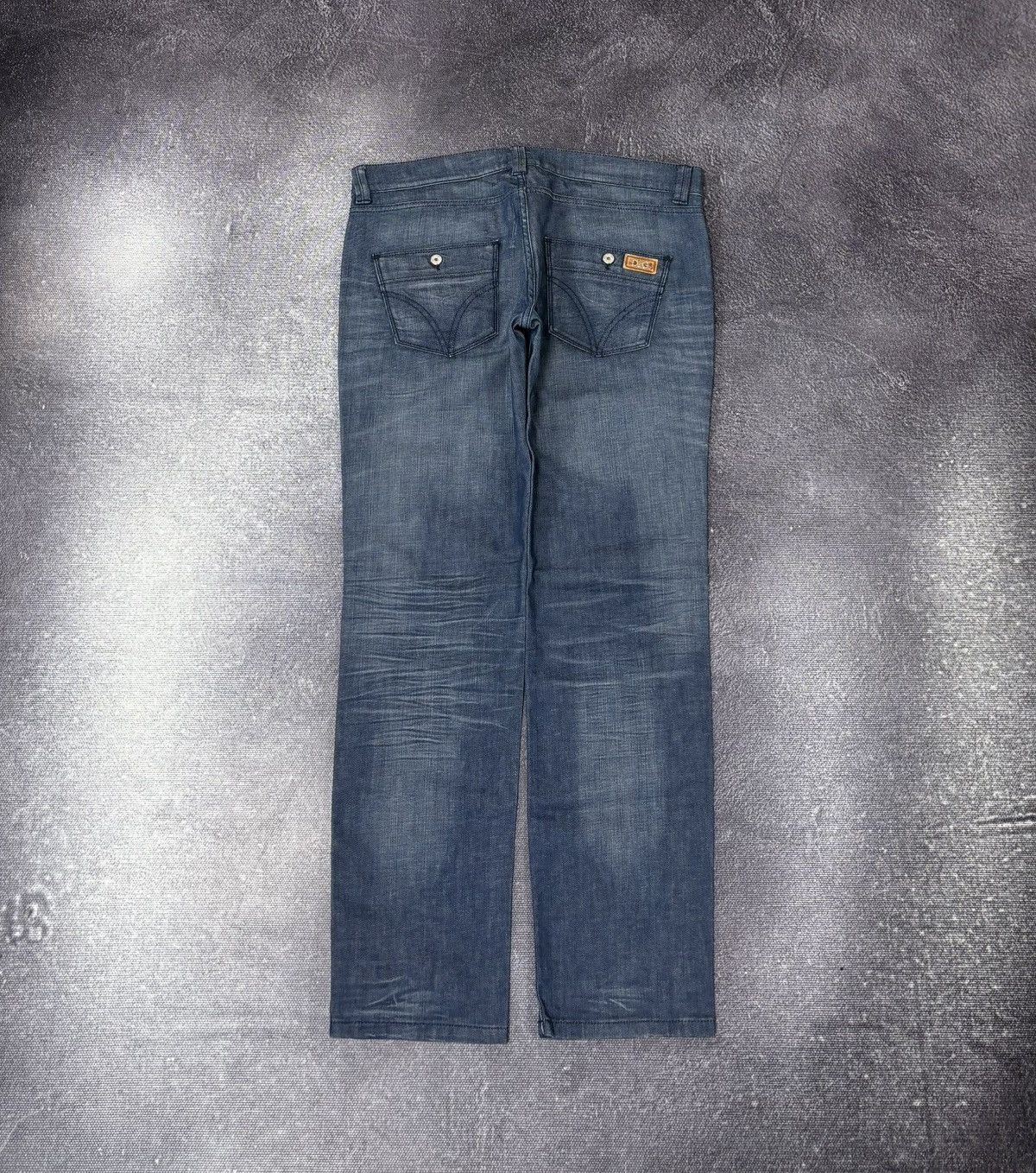 Dolce & Gabbana Vintage Dolce & Gabbana Women’s Girly Low Rise Denim Jeans Size 31" - 2 Thumbnail